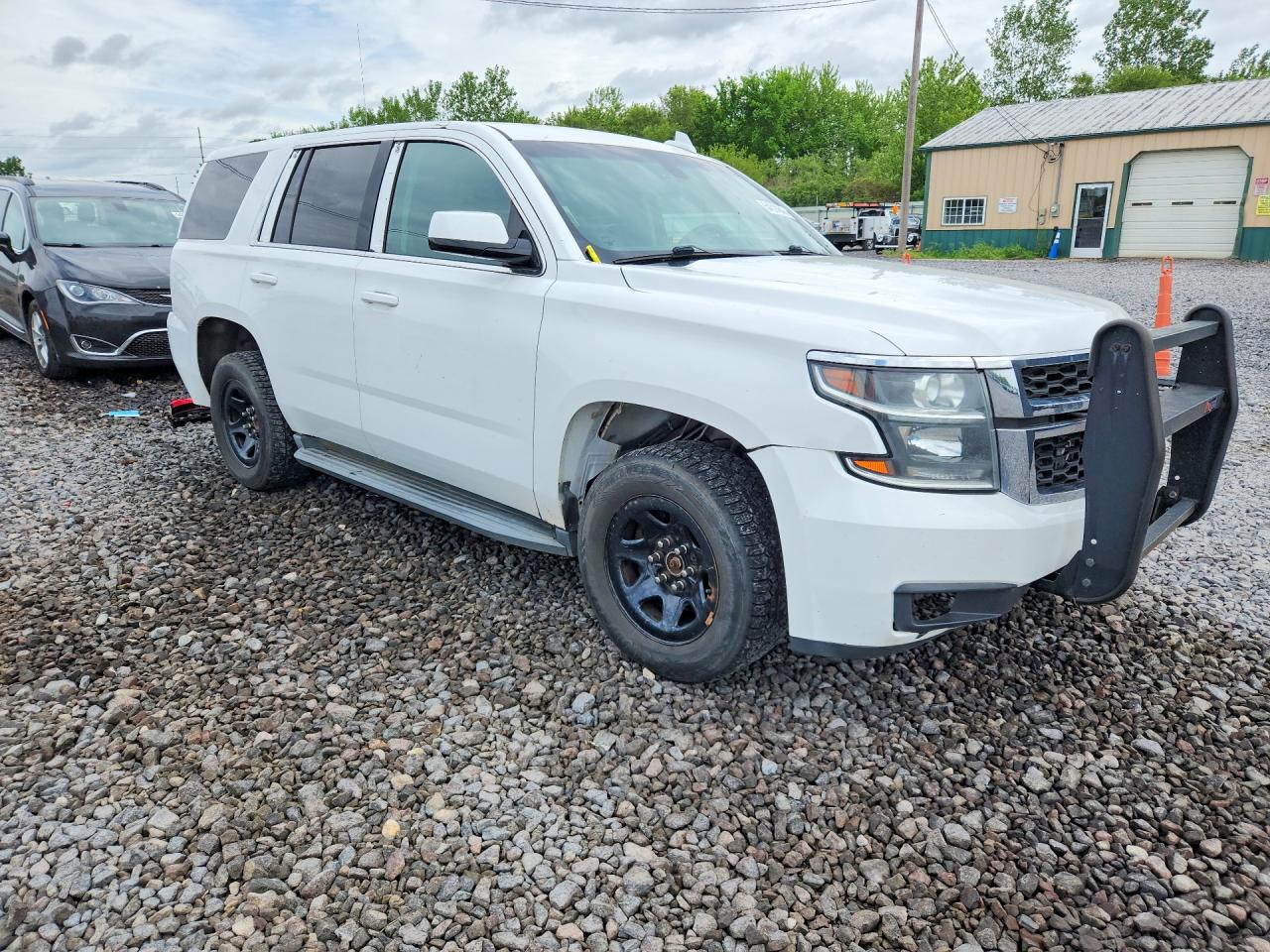 2015 Chevrolet Tahoe Police White vin: 1GNSK2EC3FR631046