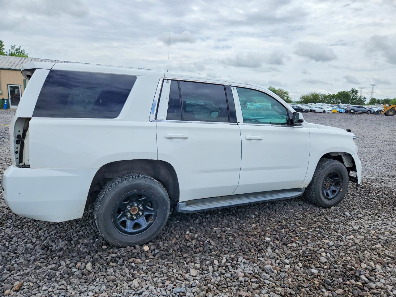2015 Chevrolet Tahoe Police White vin: 1GNSK2EC3FR631046