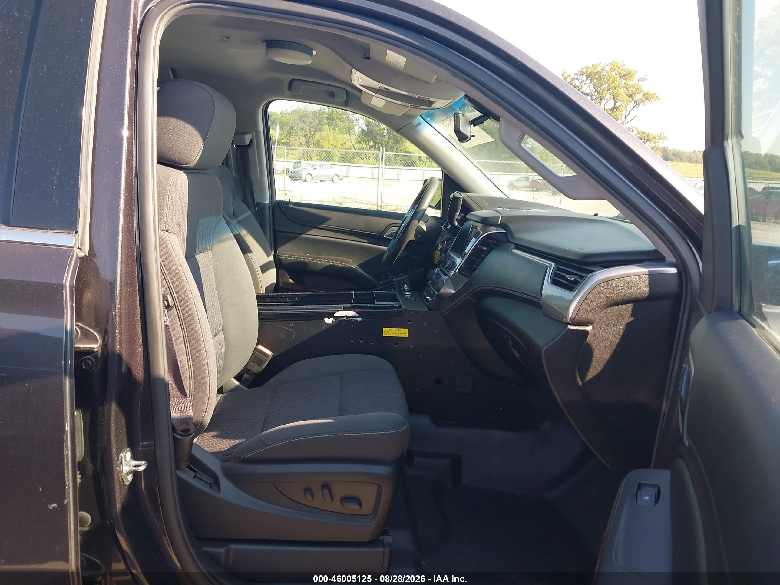 2015 Chevrolet Tahoe Commercial Fleet Черный vin: 1GNSK3EC8FR528047