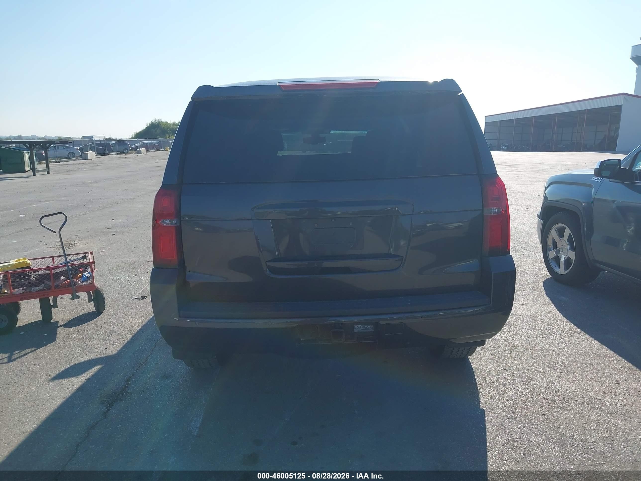2015 Chevrolet Tahoe Commercial Fleet Черный vin: 1GNSK3EC8FR528047