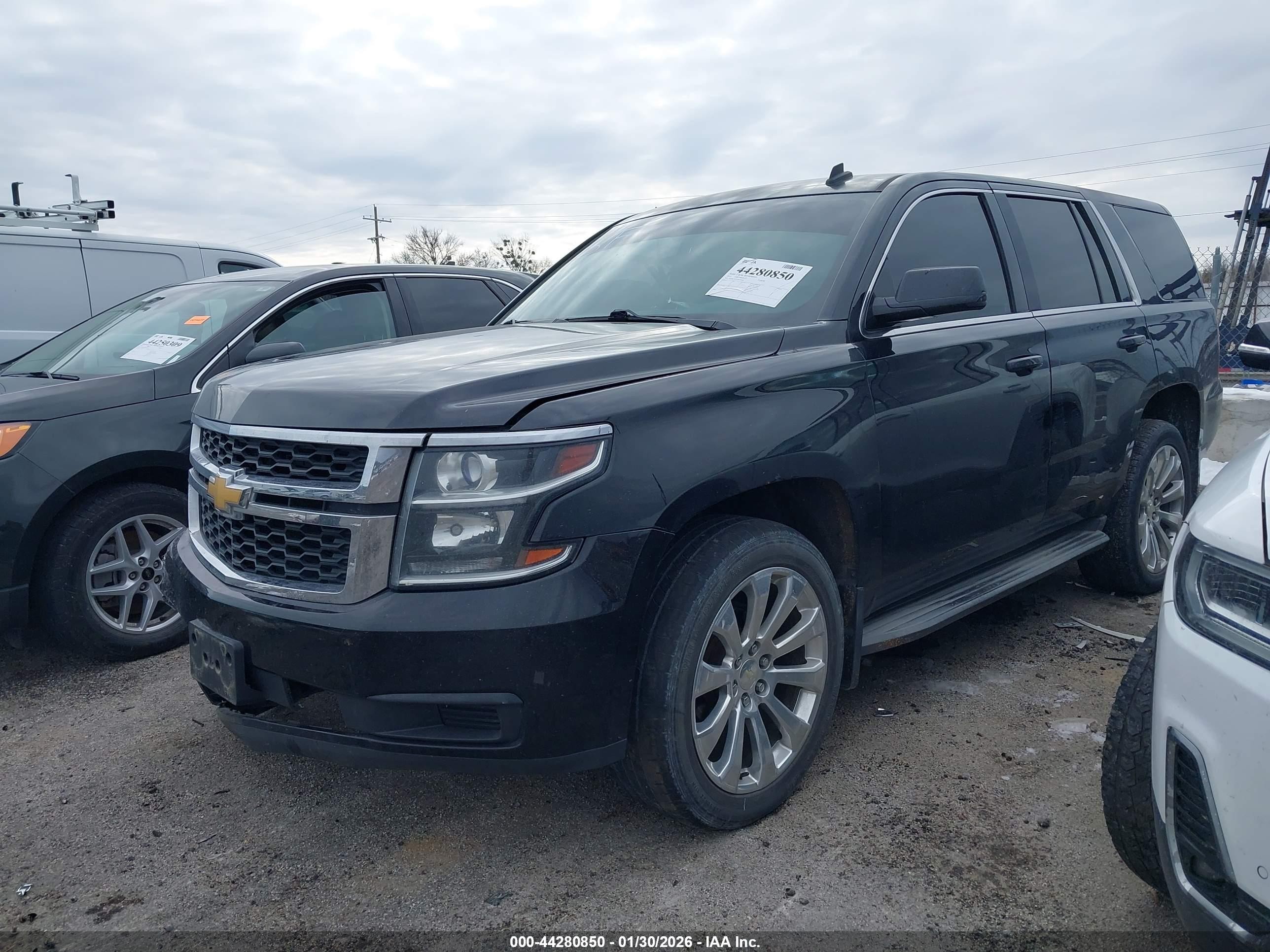 2015 Chevrolet Tahoe Commercial Fleet Черный vin: 1GNSK3ECXFR279198