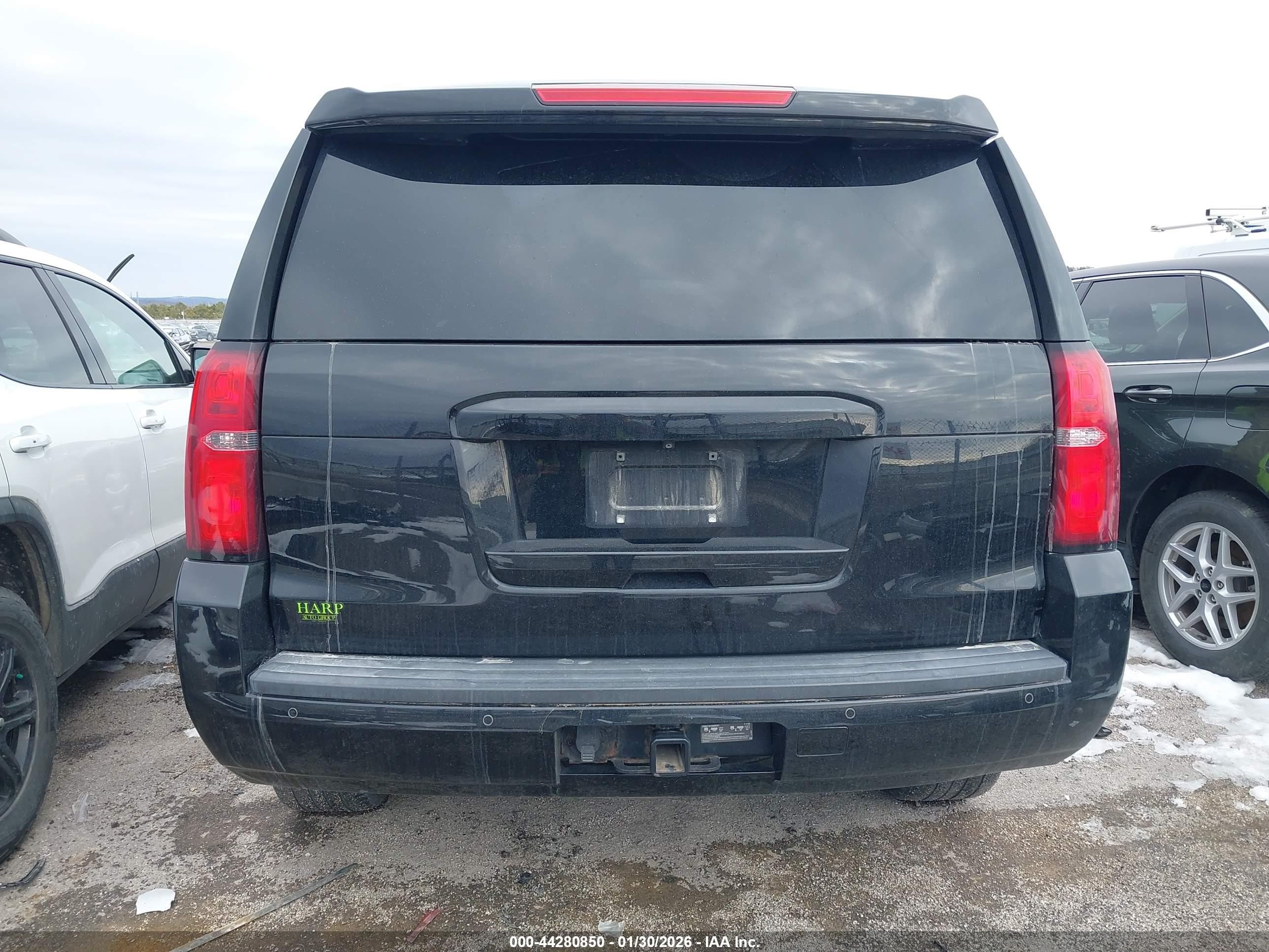 2015 Chevrolet Tahoe Commercial Fleet Черный vin: 1GNSK3ECXFR279198