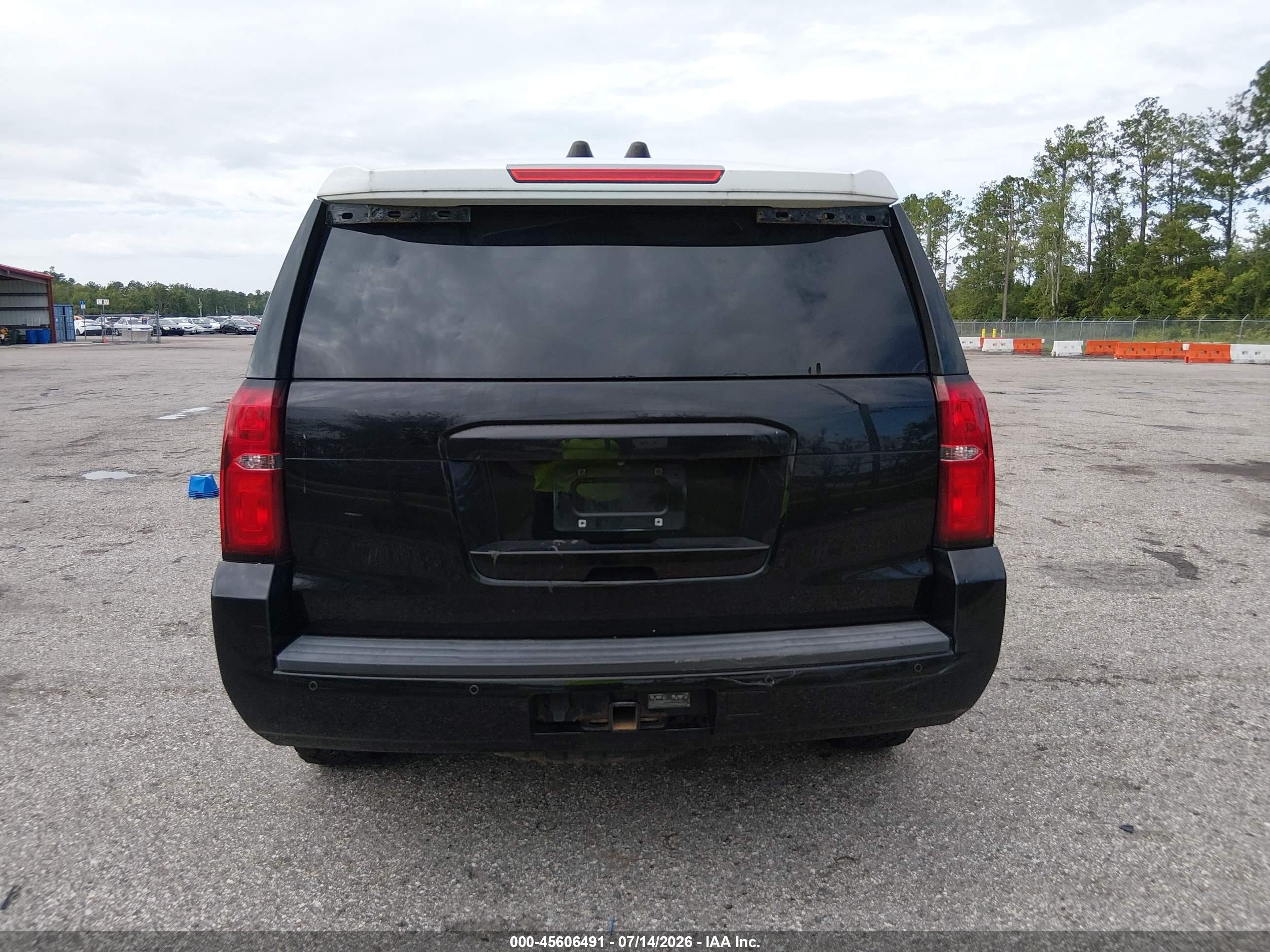 2015 Chevrolet Tahoe Commercial Fleet Черный vin: 1GNSK3KC6FR280305