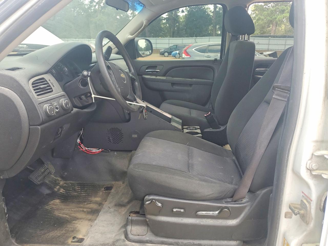 2014 Chevrolet Tahoe K1500 Белый vin: 1GNSK4E07ER163077