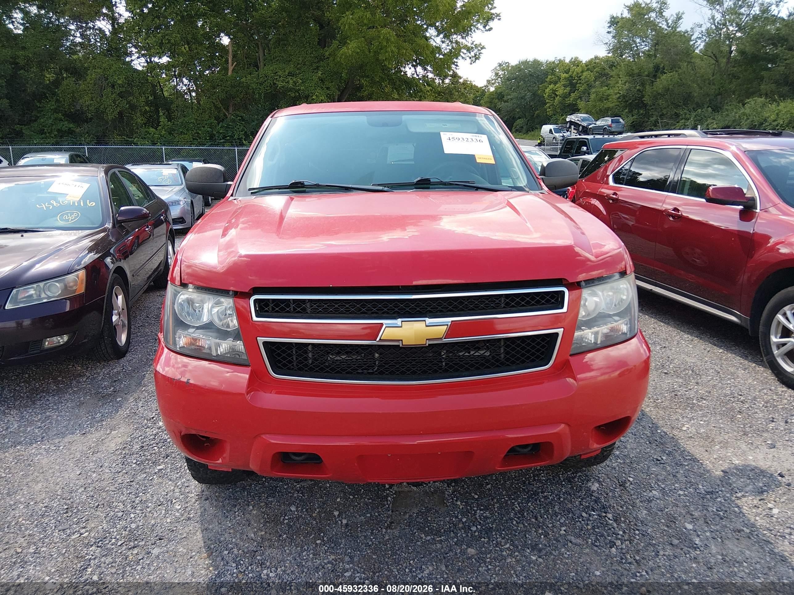 2013 Chevrolet Suburban Commercial Красный vin: 1GNSK5E75DR224606