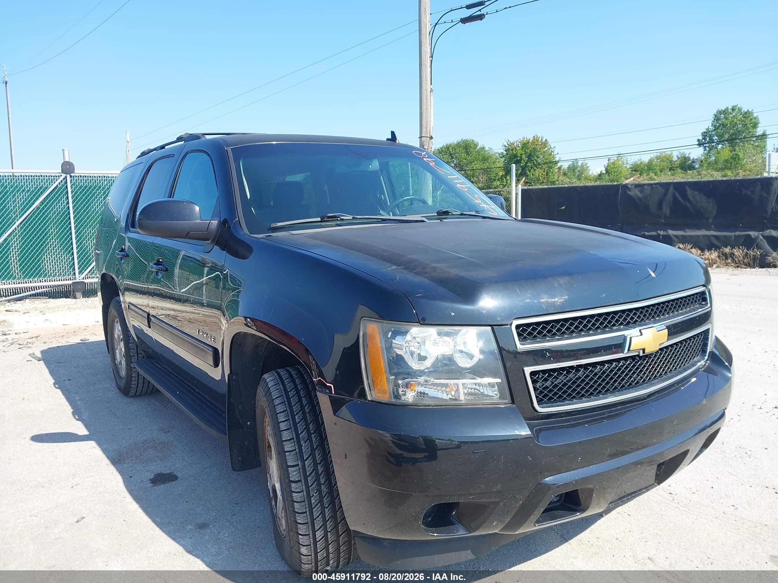 2014 Chevrolet Tahoe Ls Black vin: 1GNSKAE03ER247167