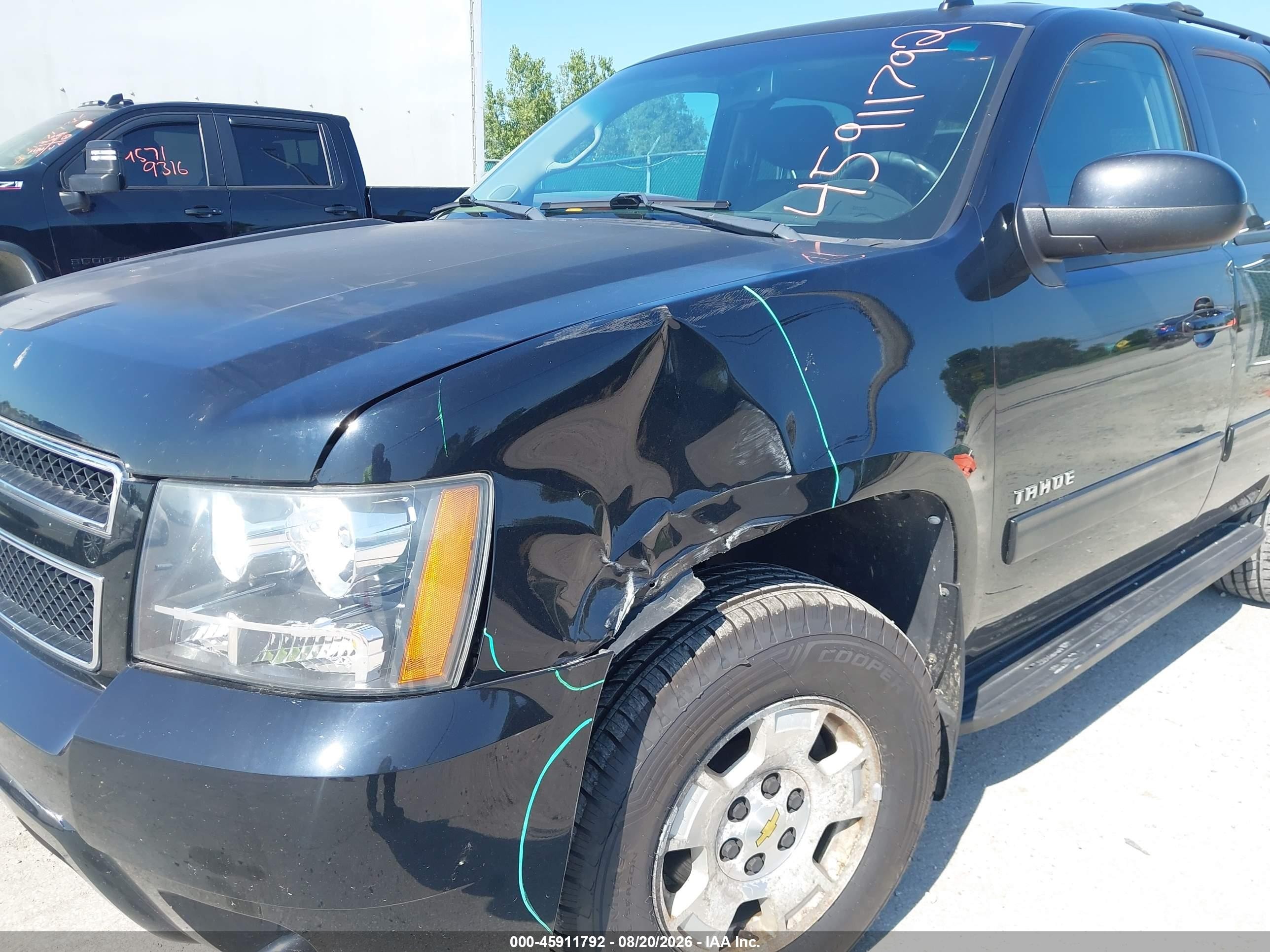 2014 Chevrolet Tahoe Ls Black vin: 1GNSKAE03ER247167