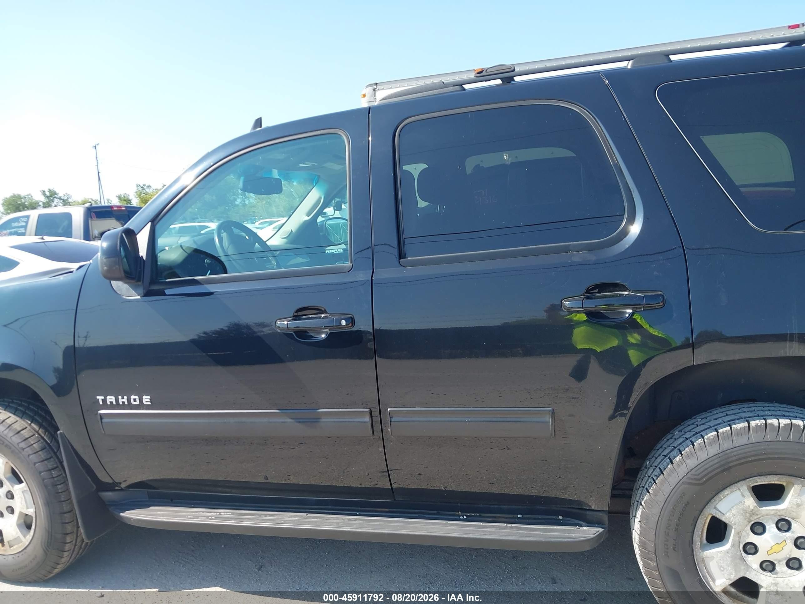 2014 Chevrolet Tahoe Ls Black vin: 1GNSKAE03ER247167