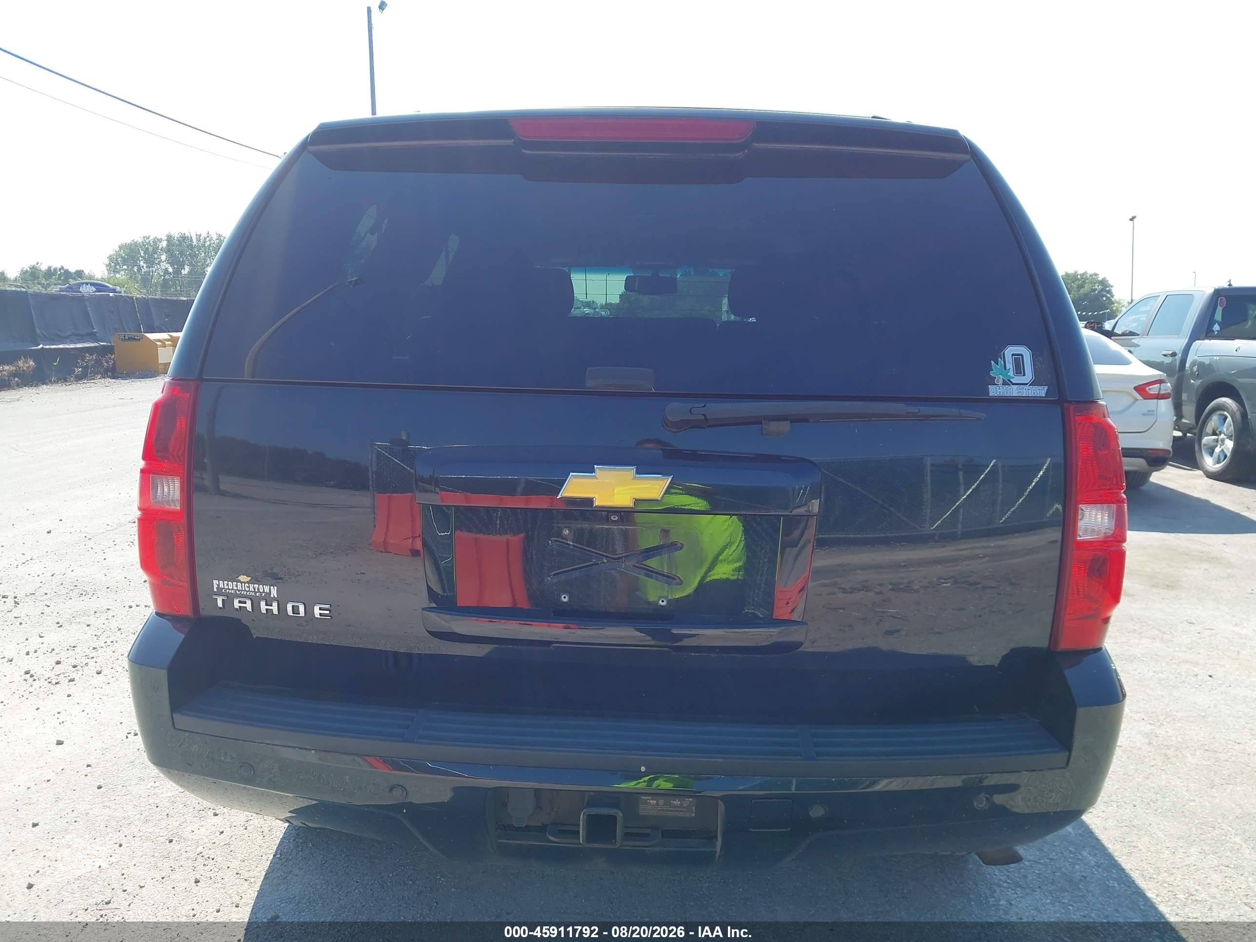 2014 Chevrolet Tahoe Ls Black vin: 1GNSKAE03ER247167