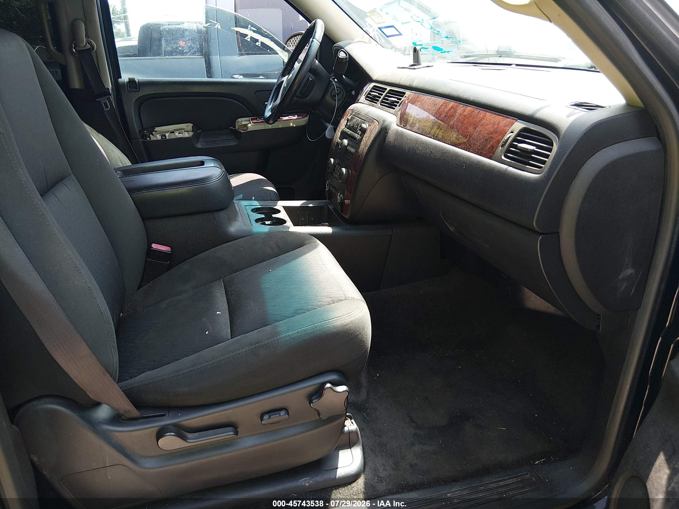 2014 Chevrolet Tahoe Ls Black vin: 1GNSKAE04ER207597