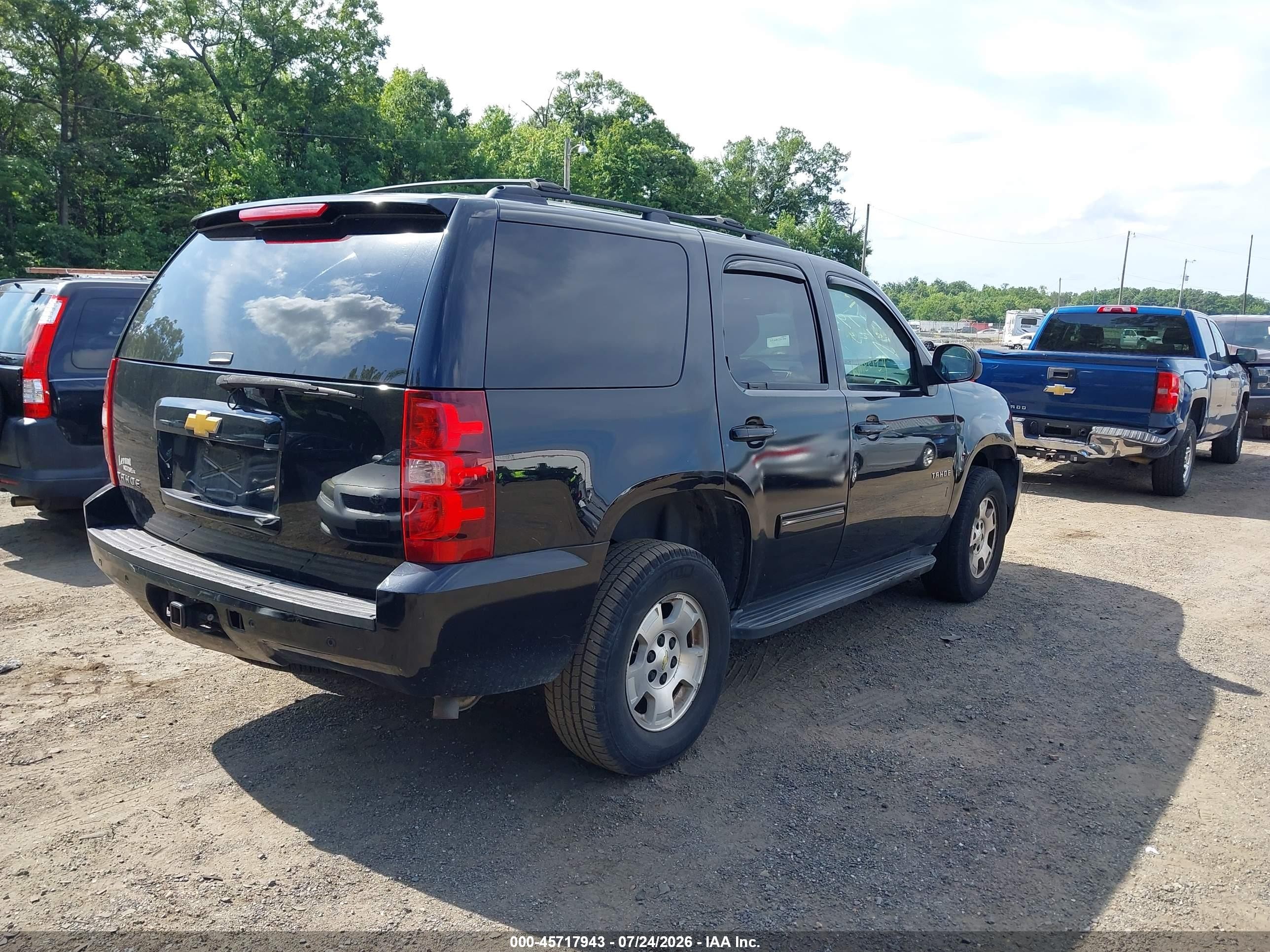 2014 Chevrolet Tahoe Ls Black vin: 1GNSKAE05ER163660
