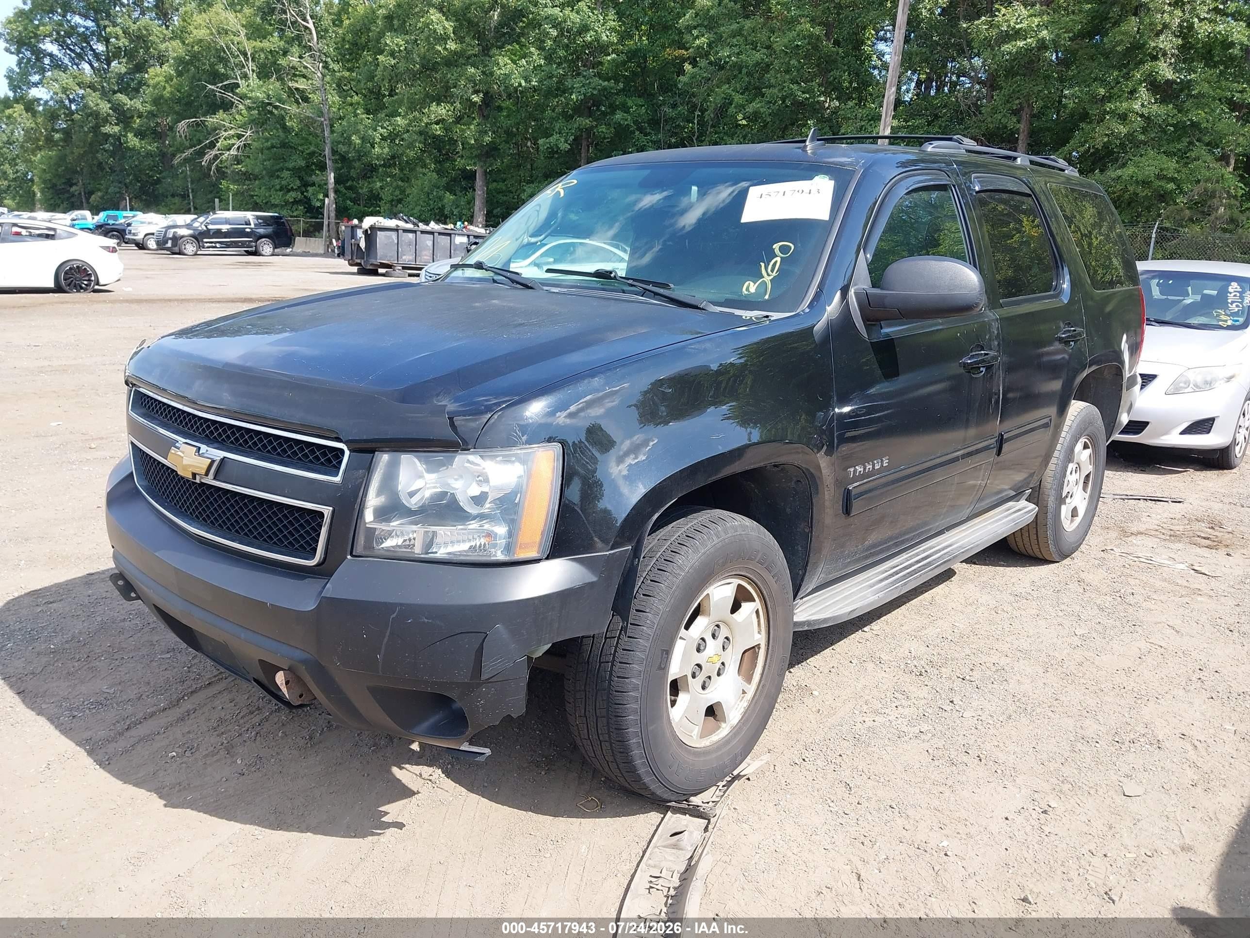2014 Chevrolet Tahoe Ls Black vin: 1GNSKAE05ER163660