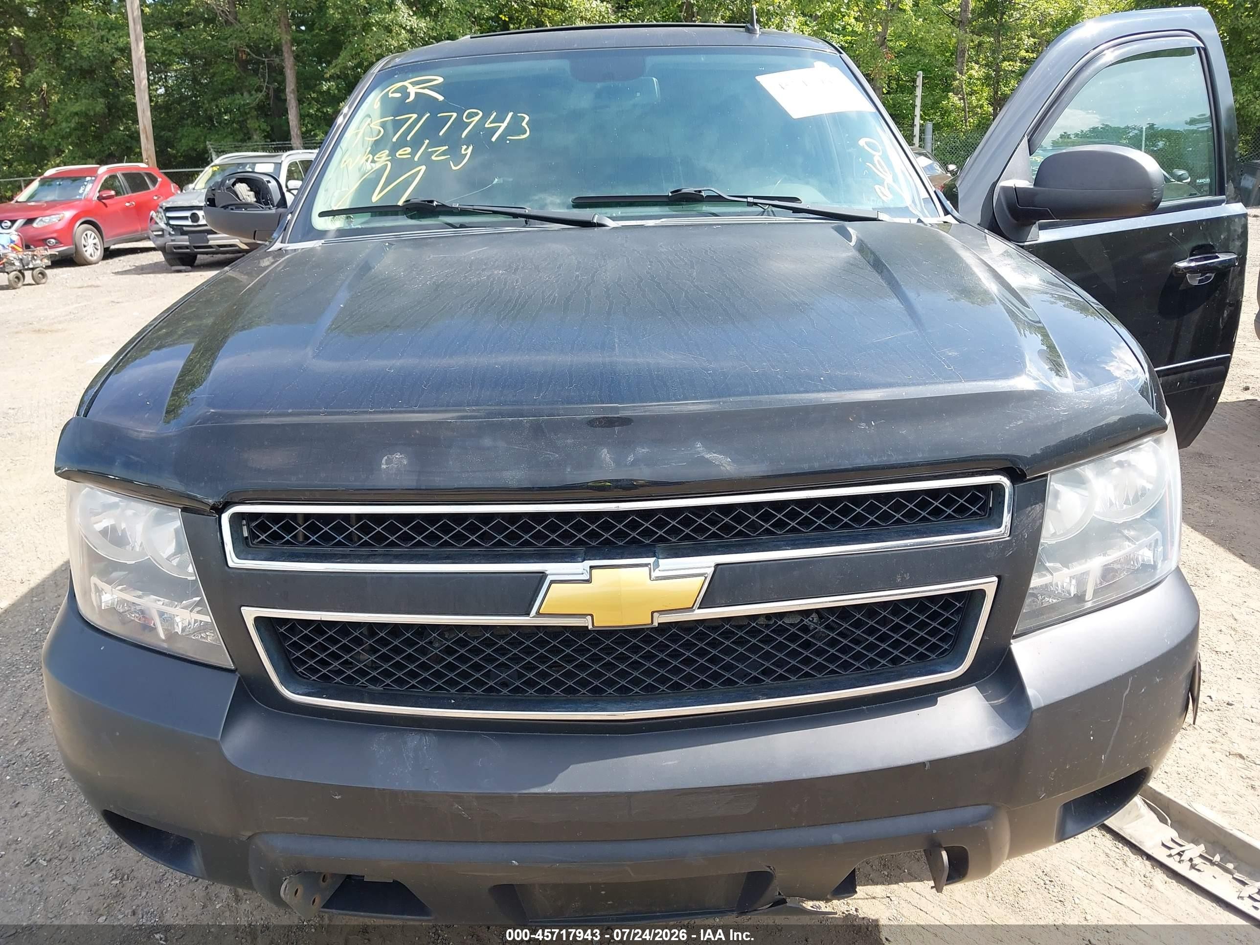 2014 Chevrolet Tahoe Ls Black vin: 1GNSKAE05ER163660