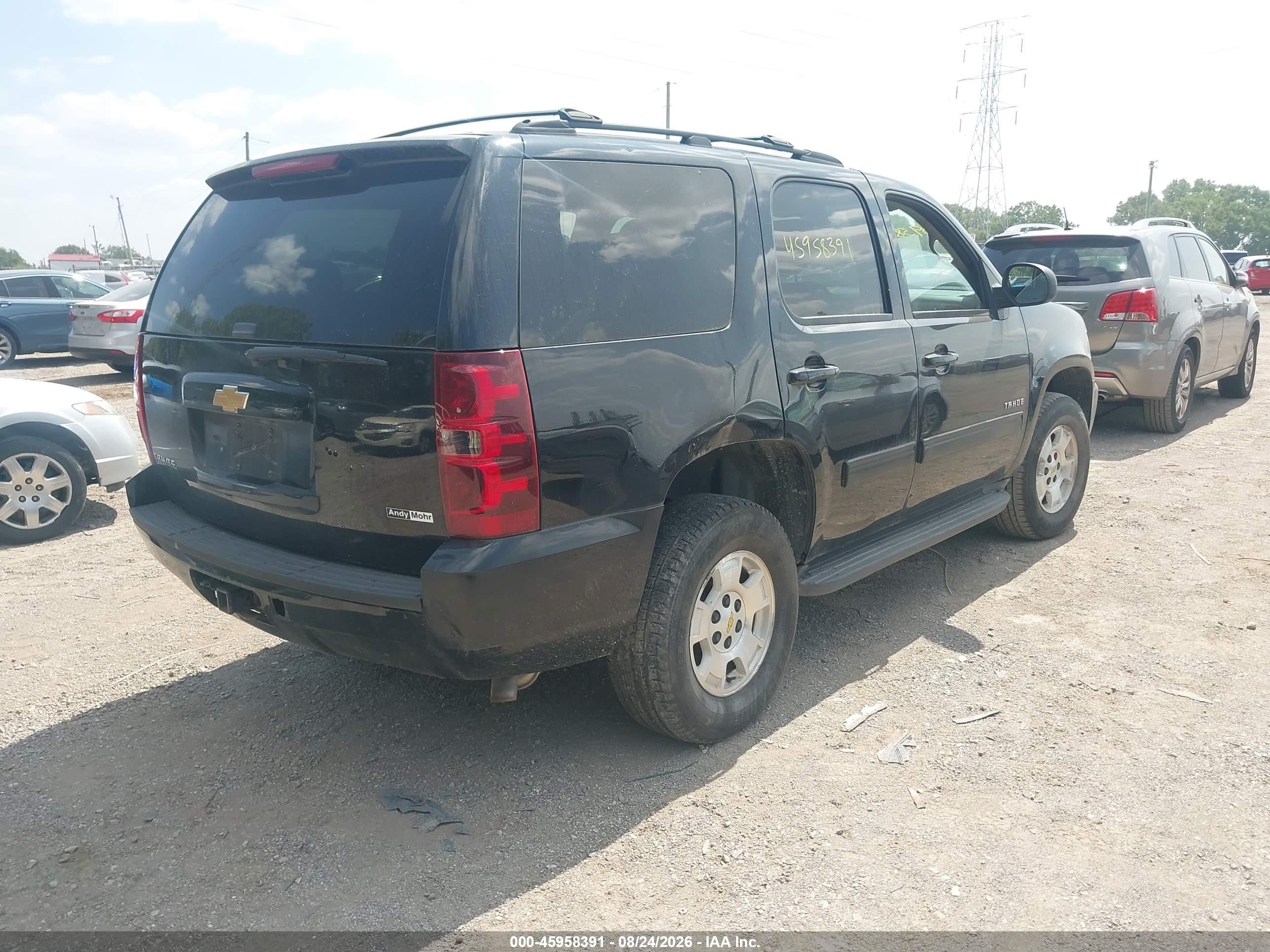 2013 Chevrolet Tahoe Ls Черный vin: 1GNSKAE06DR248554