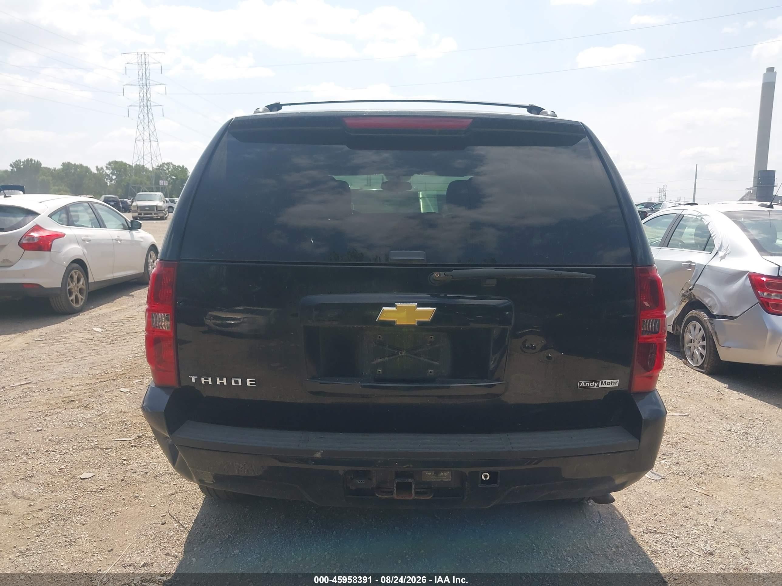 2013 Chevrolet Tahoe Ls Черный vin: 1GNSKAE06DR248554