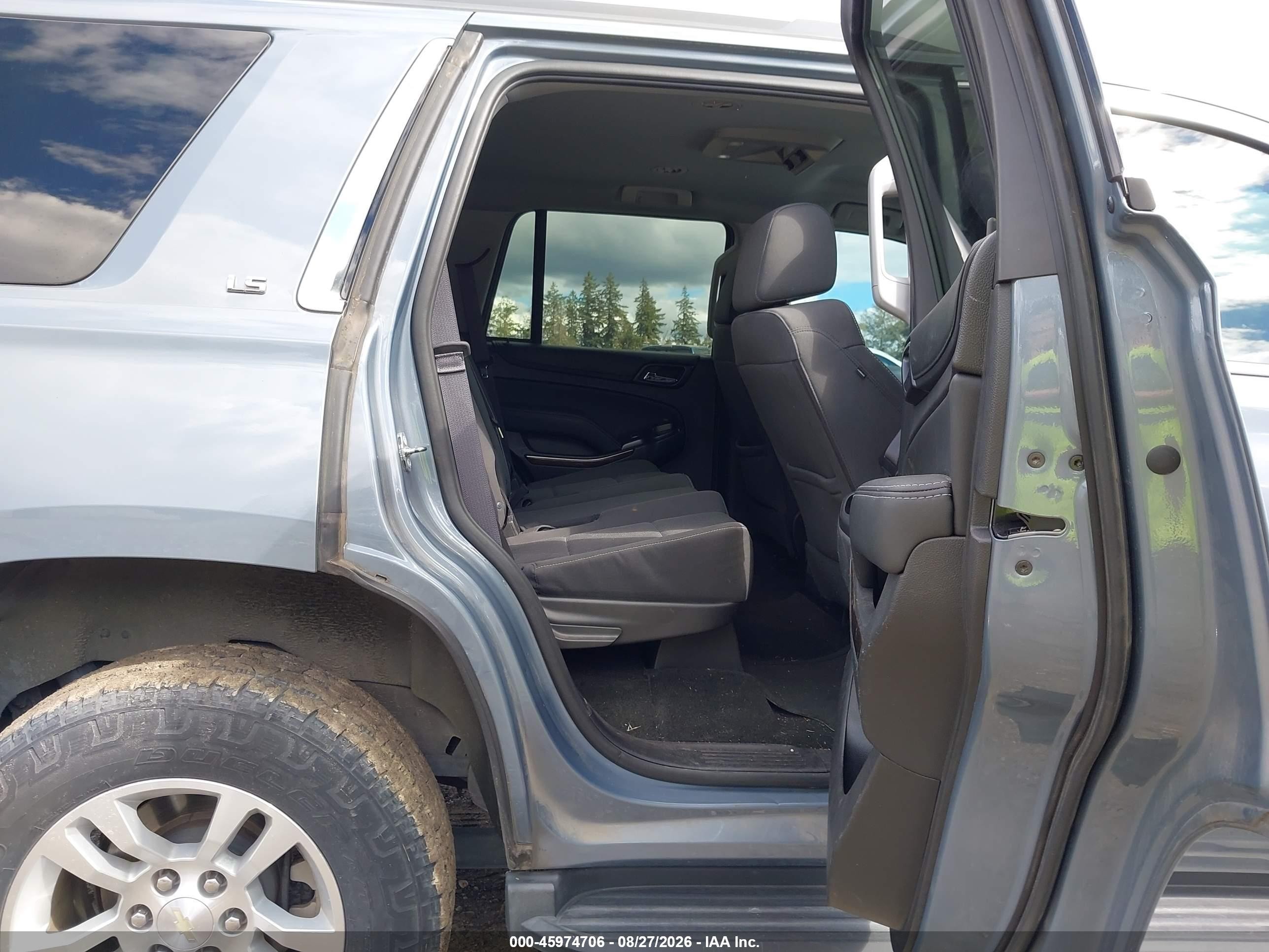 2016 Chevrolet Tahoe Ls Blue vin: 1GNSKAEC3GR413829