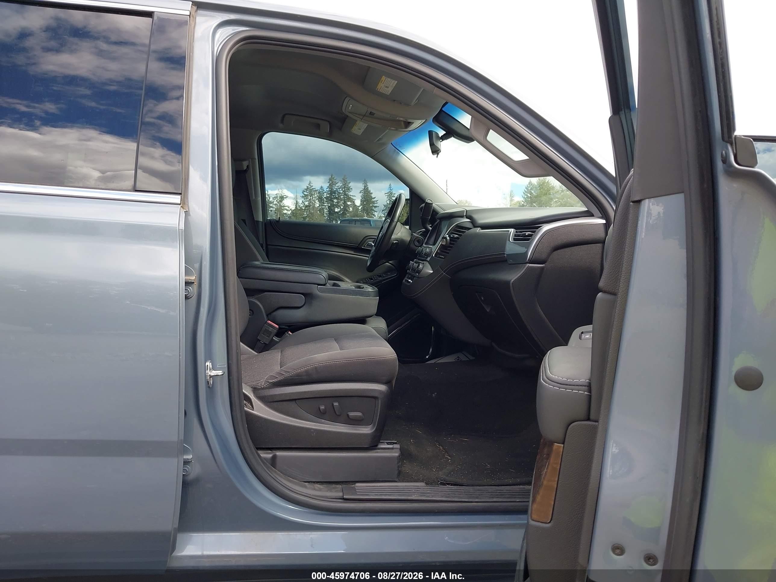 2016 Chevrolet Tahoe Ls Blue vin: 1GNSKAEC3GR413829