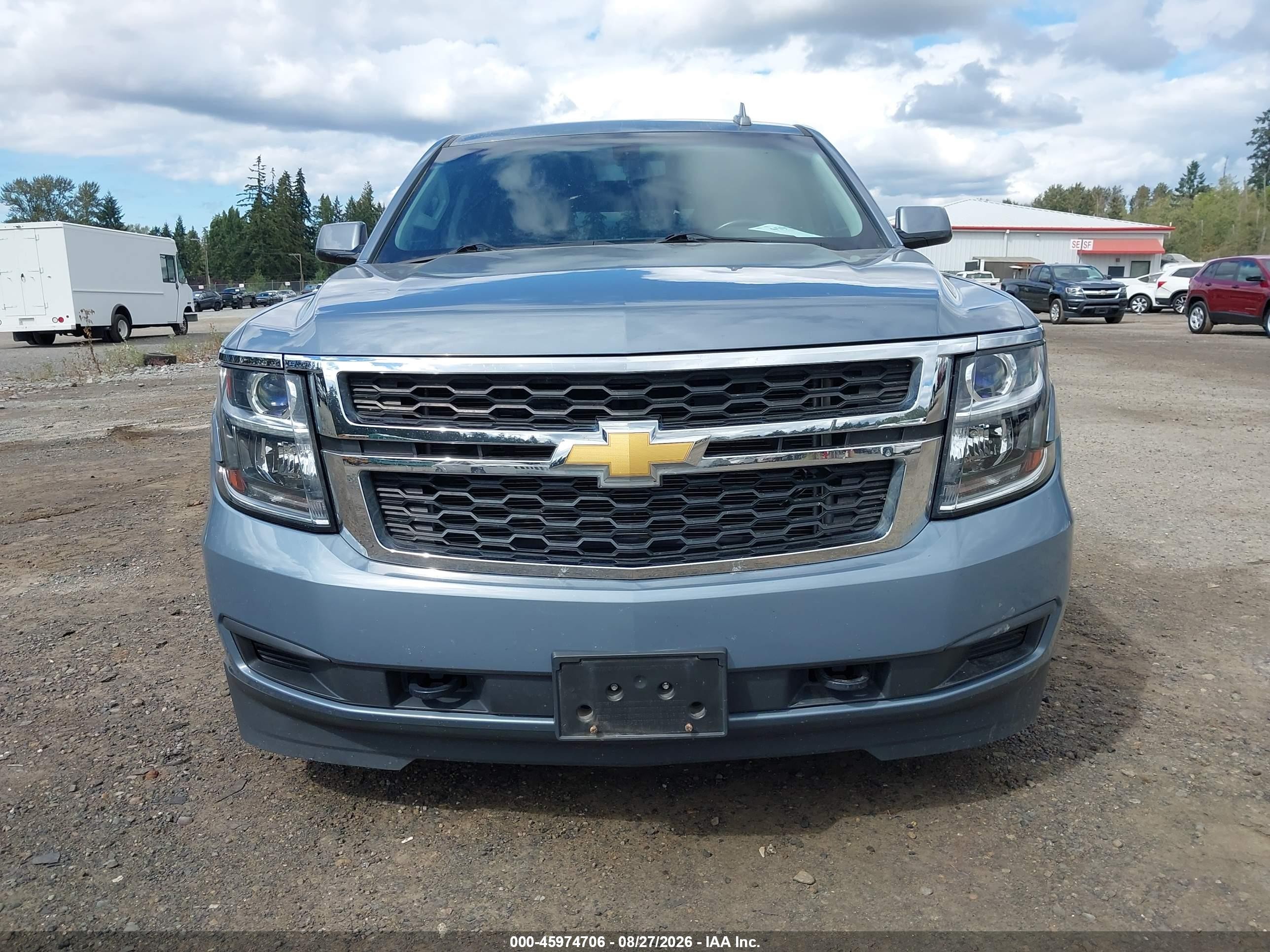 2016 Chevrolet Tahoe Ls Blue vin: 1GNSKAEC3GR413829