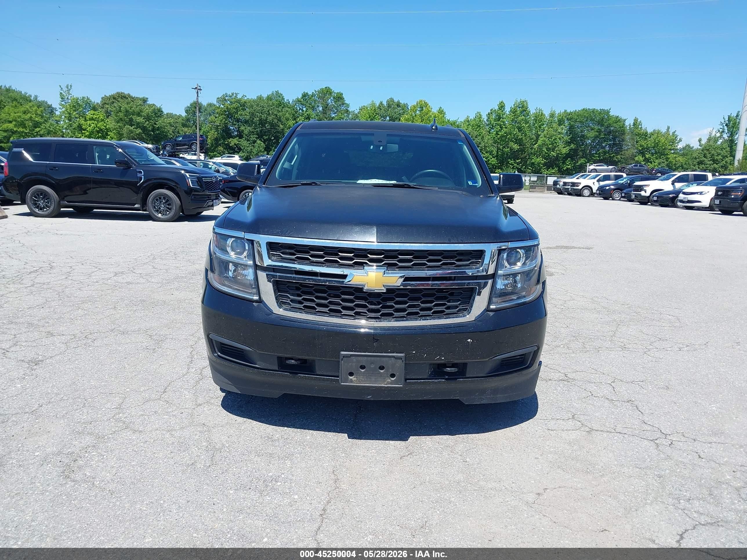 2017 Chevrolet Tahoe Ls Черный vin: 1GNSKAEC5HR297714