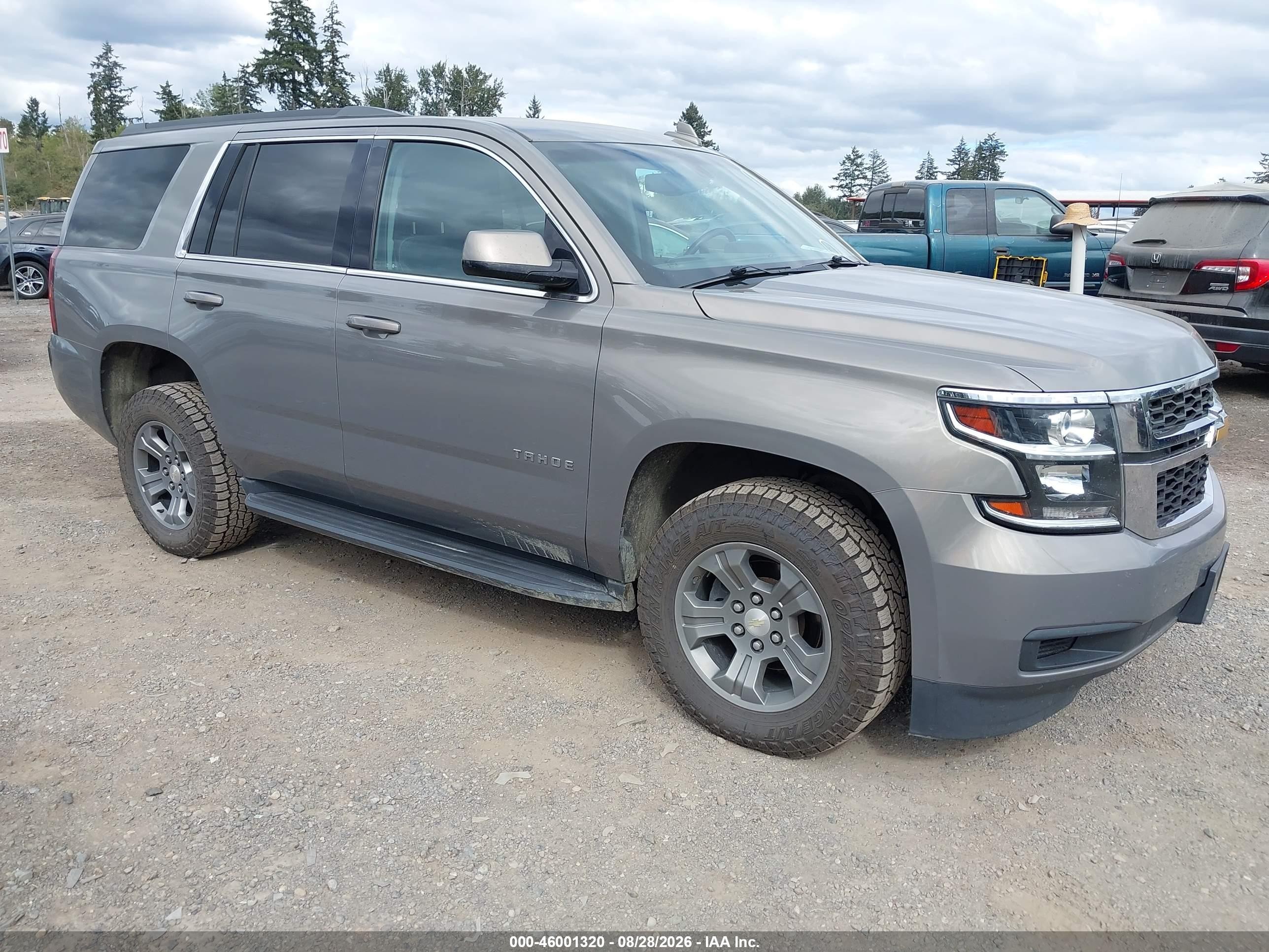 2018 Chevrolet Tahoe Ls Pewter vin: 1GNSKAEC8JR336978
