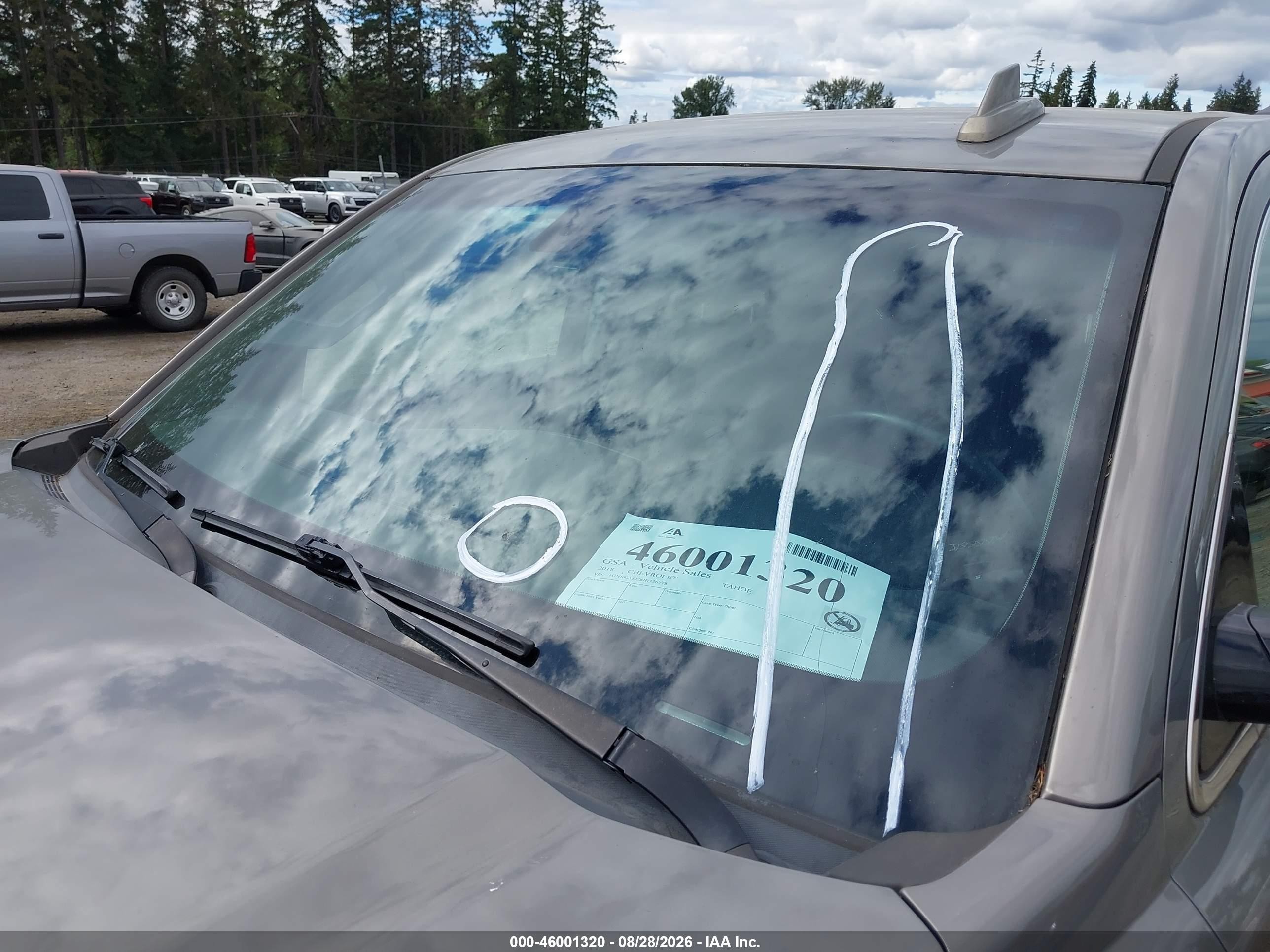 2018 Chevrolet Tahoe Ls Pewter vin: 1GNSKAEC8JR336978
