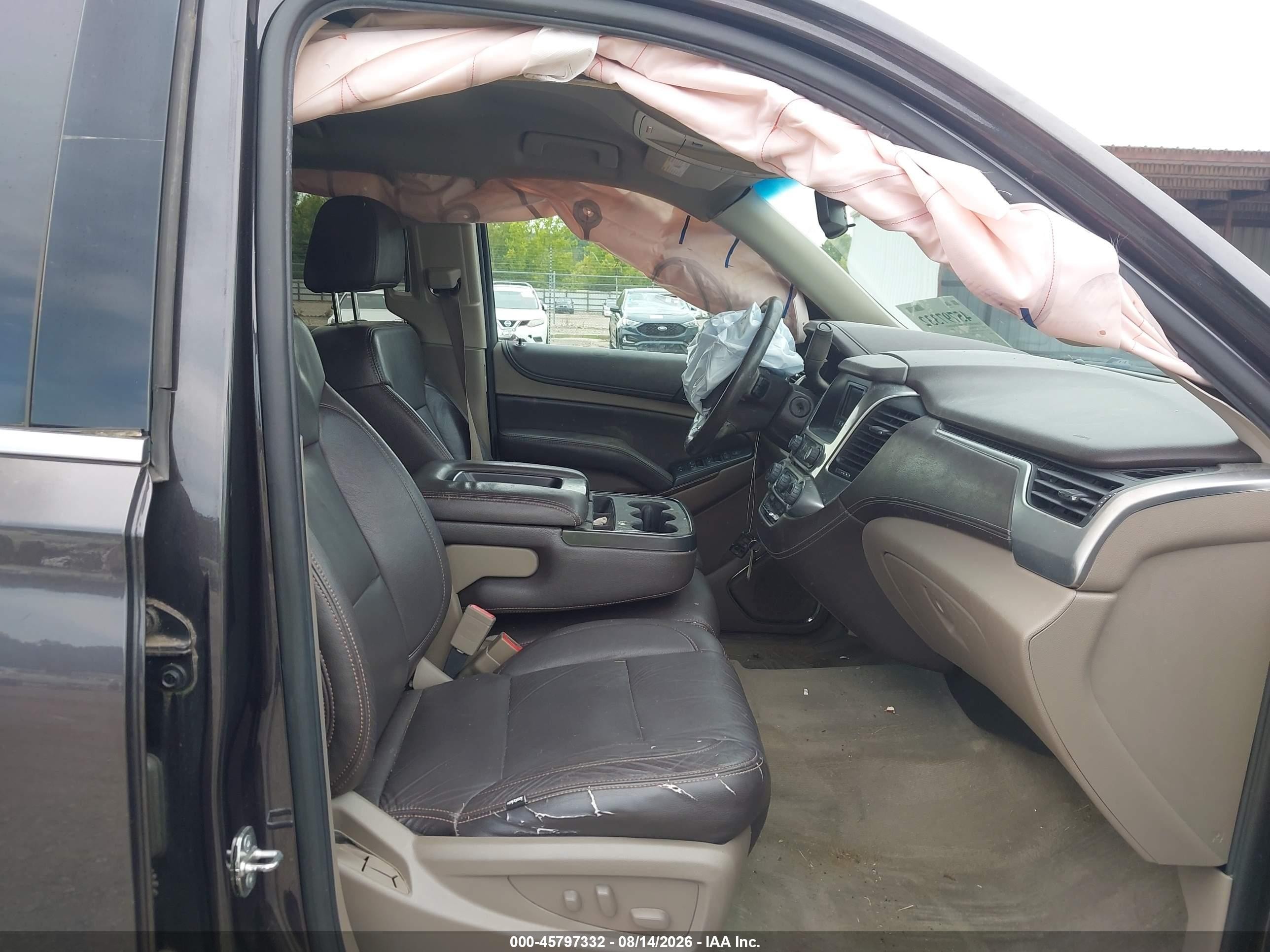 2015 Chevrolet Tahoe Ls Серый vin: 1GNSKAEC9FR242390