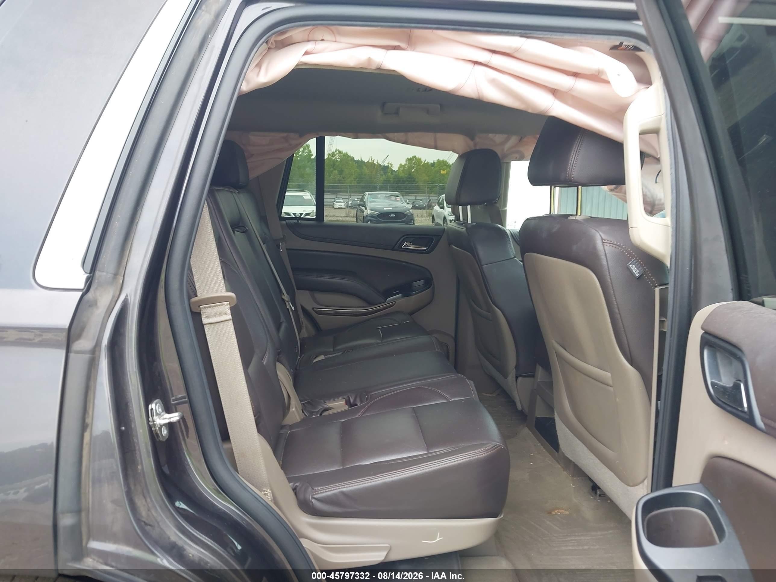2015 Chevrolet Tahoe Ls Серый vin: 1GNSKAEC9FR242390