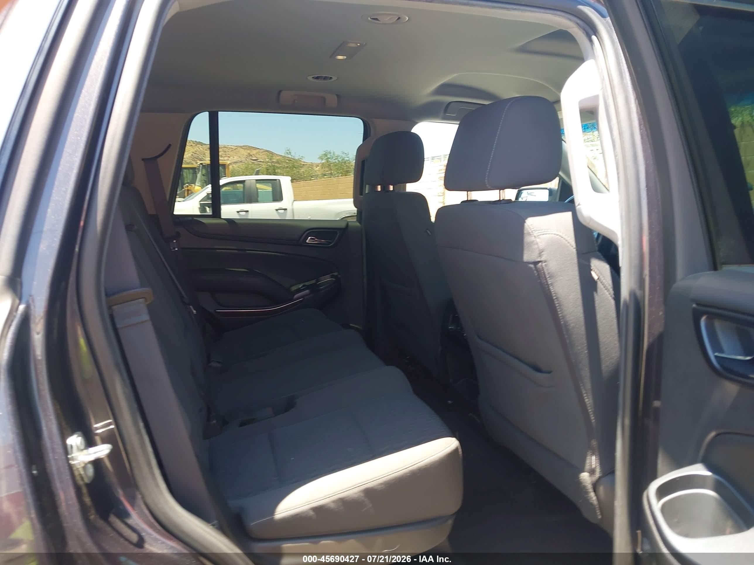 2018 Chevrolet Tahoe Ls Black vin: 1GNSKAKC1JR324367