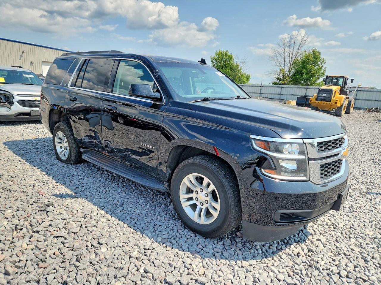 2015 Chevrolet Tahoe K1500 Ls Black vin: 1GNSKAKC2FR743660