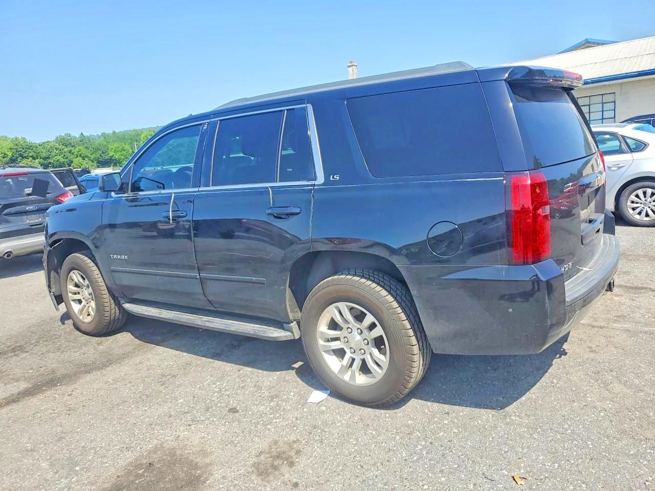 2015 Chevrolet Tahoe K1500 Ls Black vin: 1GNSKAKC7FR263243