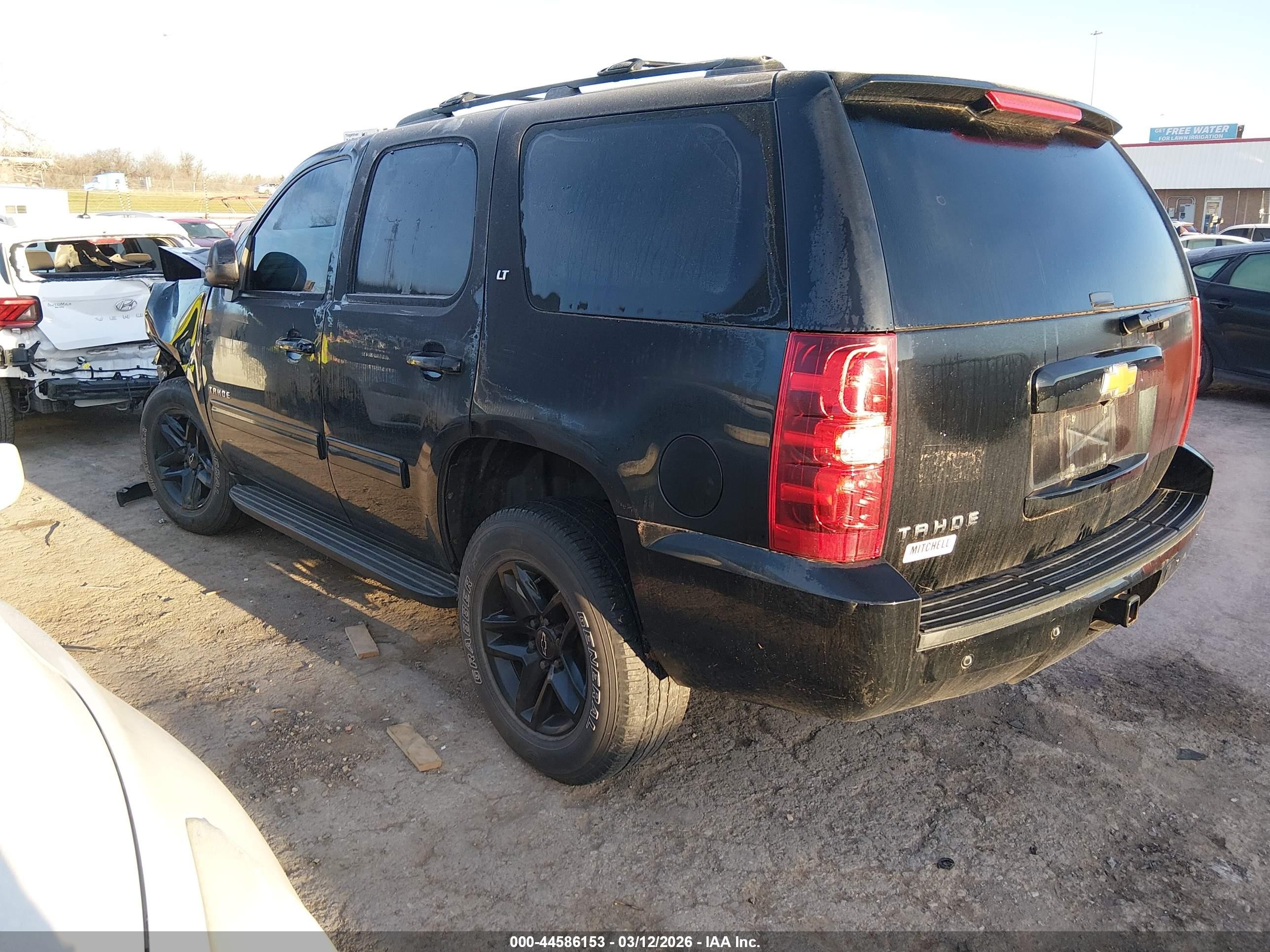 2014 Chevrolet Tahoe Lt Black vin: 1GNSKBE00ER227402