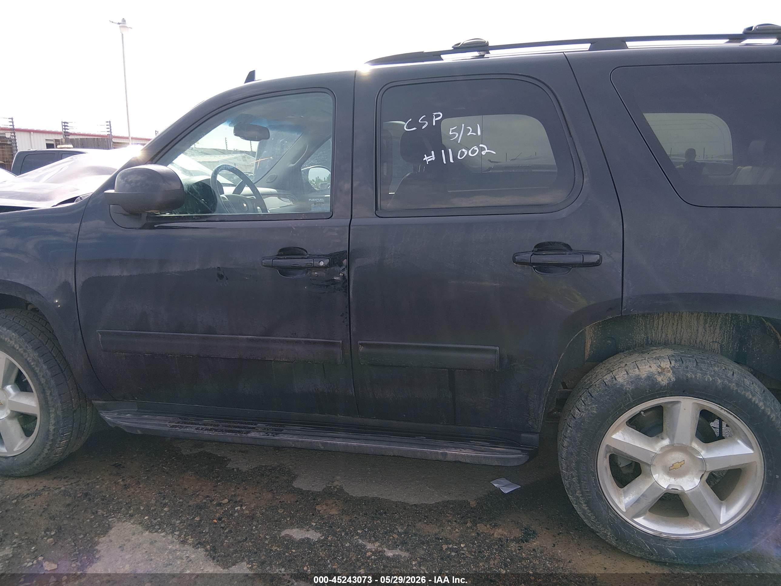 2014 Chevrolet Tahoe Lt Черный vin: 1GNSKBE01ER166271
