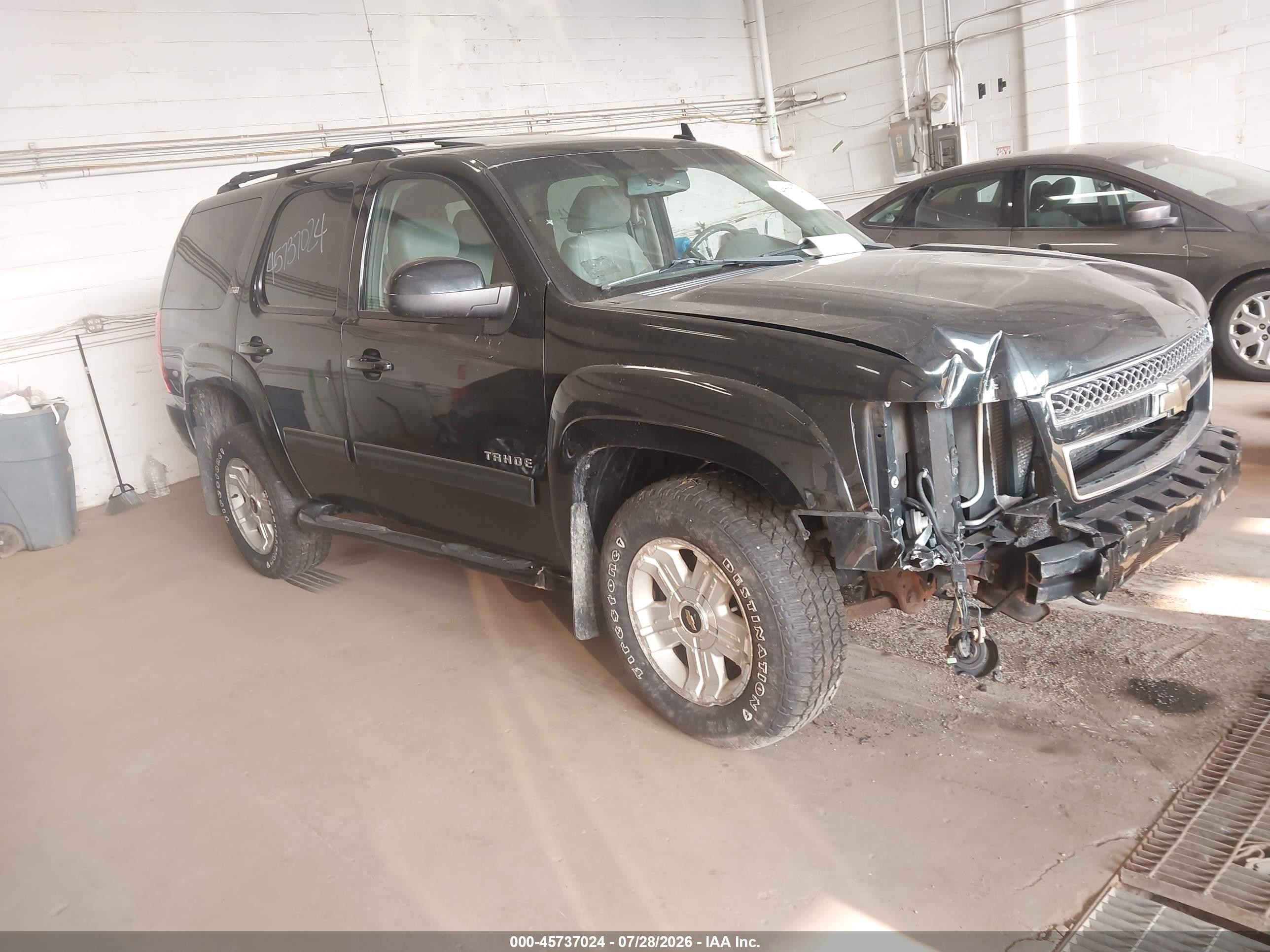 2011 Chevrolet Tahoe Lt Black vin: 1GNSKBE02BR286236