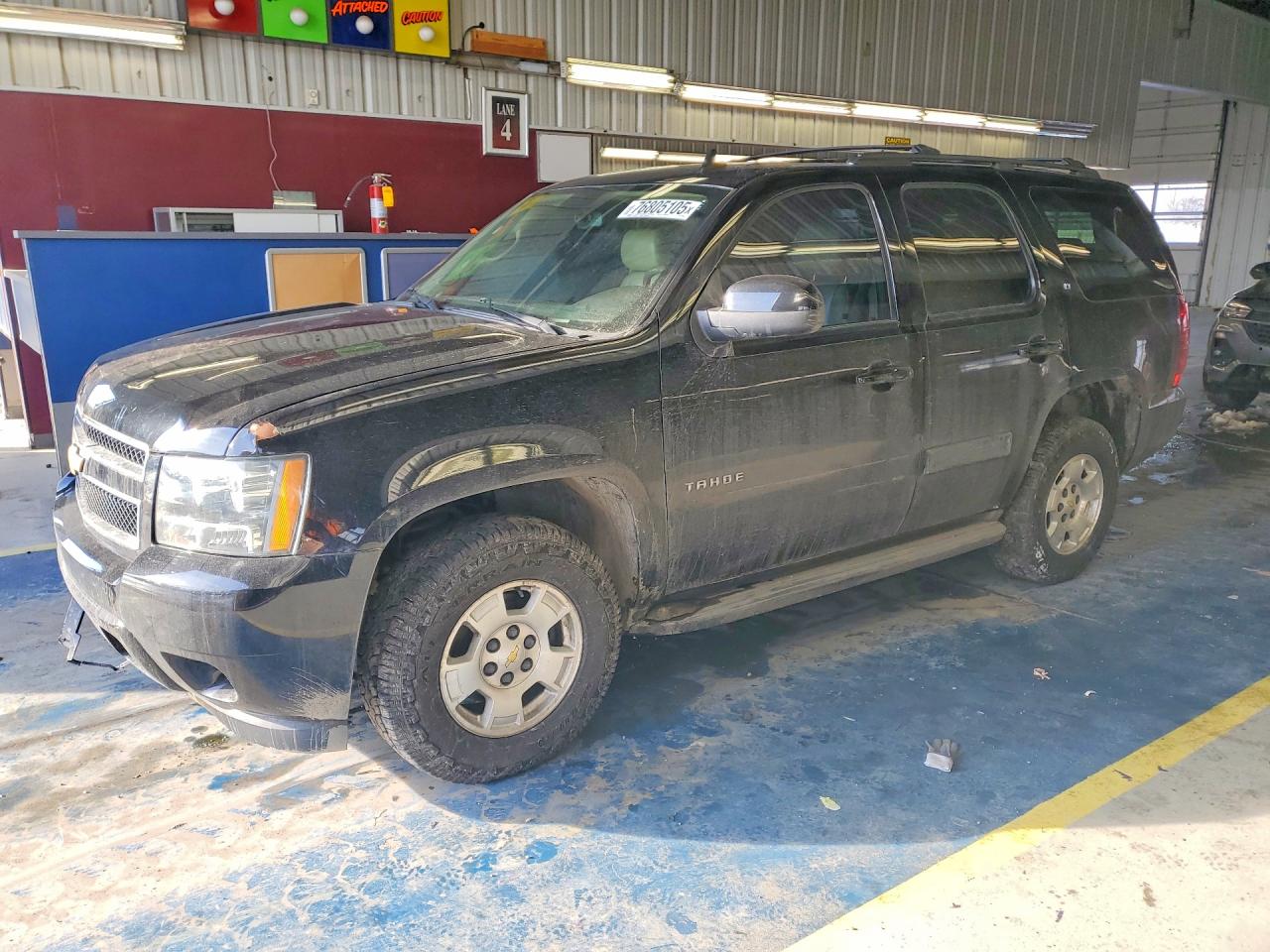 2013 Chevrolet Tahoe K1500 Lt Black vin: 1GNSKBE02DR135562