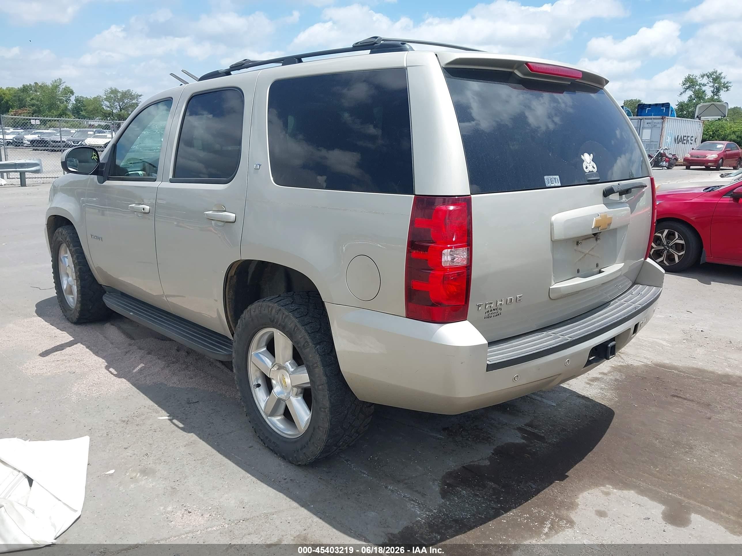 2013 Chevrolet Tahoe Lt Tan vin: 1GNSKBE02DR357910