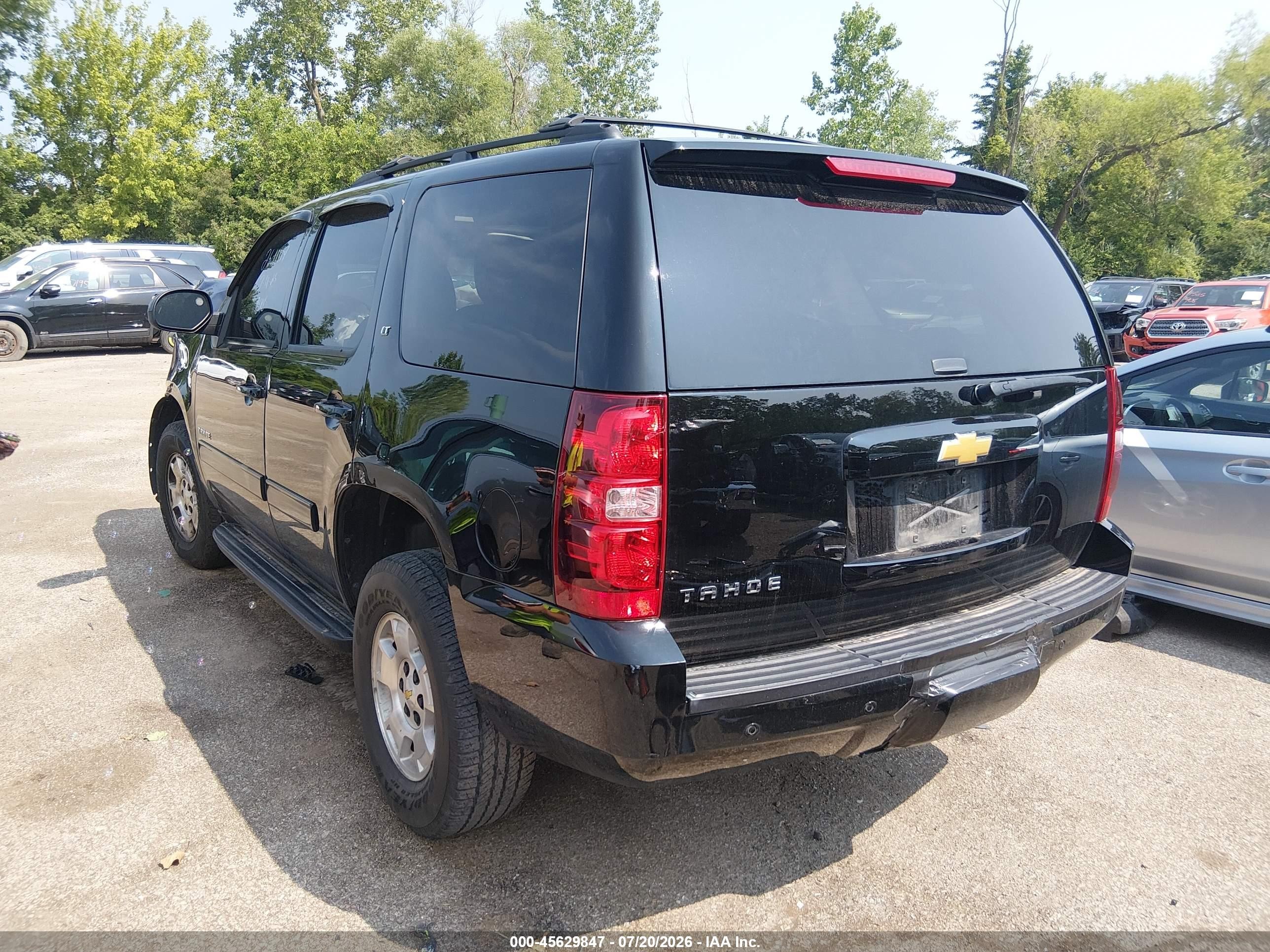 2013 Chevrolet Tahoe Lt Черный vin: 1GNSKBE02DR361066
