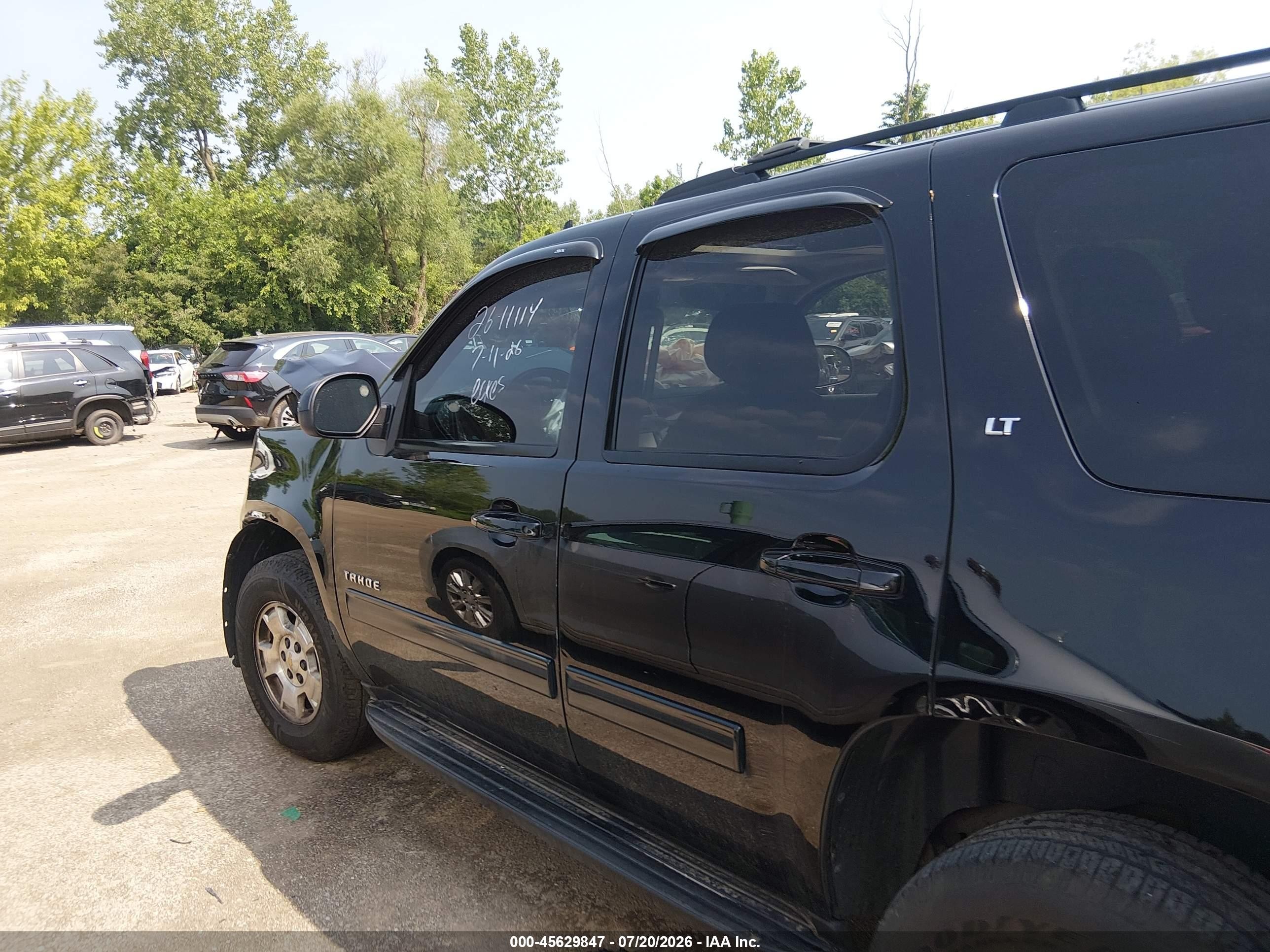 2013 Chevrolet Tahoe Lt Черный vin: 1GNSKBE02DR361066