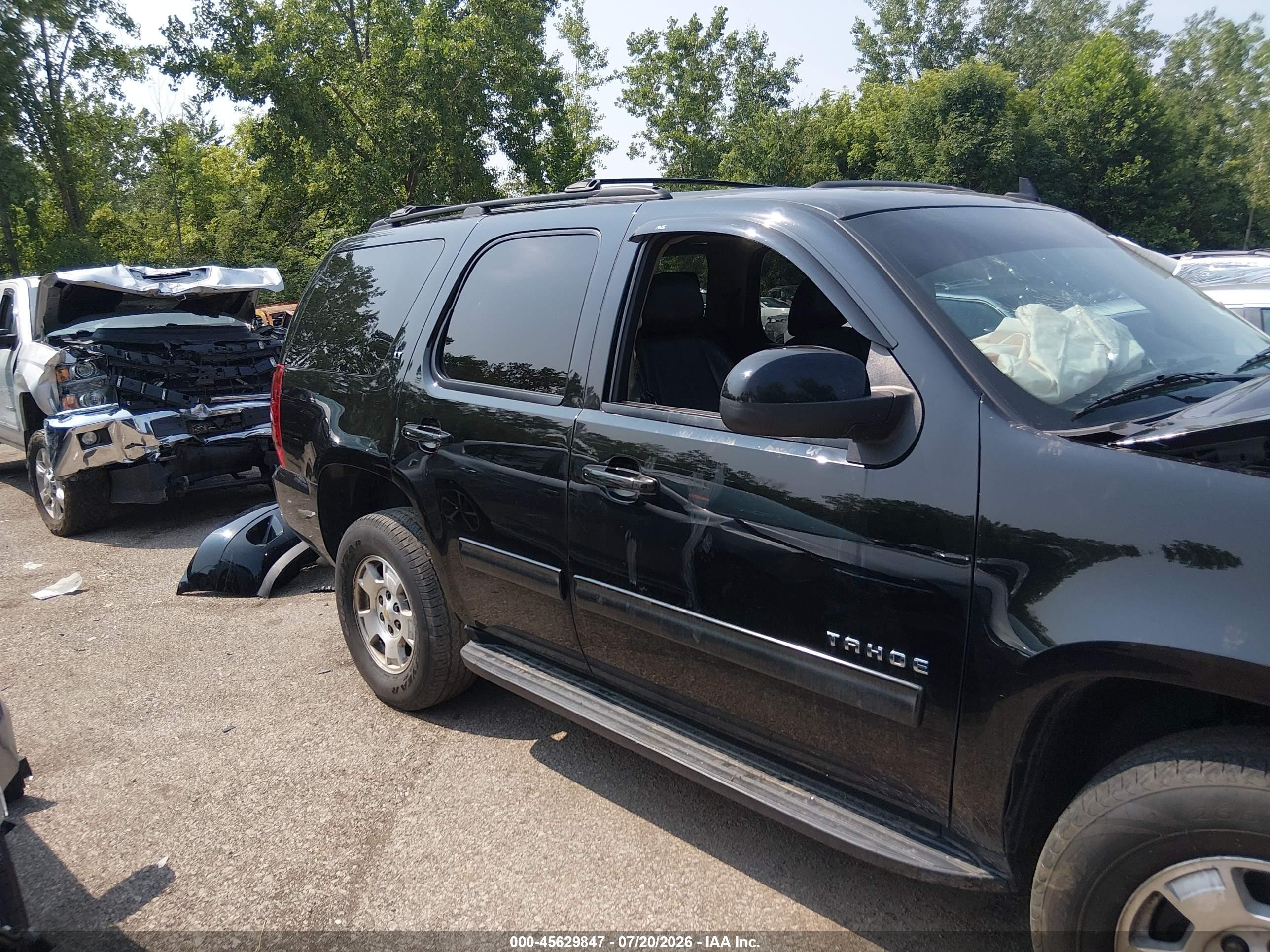 2013 Chevrolet Tahoe Lt Черный vin: 1GNSKBE02DR361066