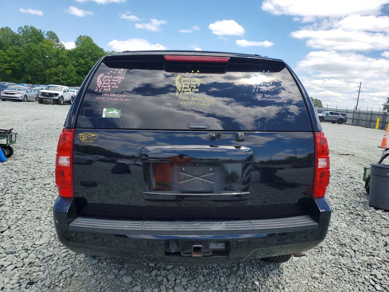 2014 Chevrolet Tahoe K1500 Lt Black vin: 1GNSKBE03ER225613