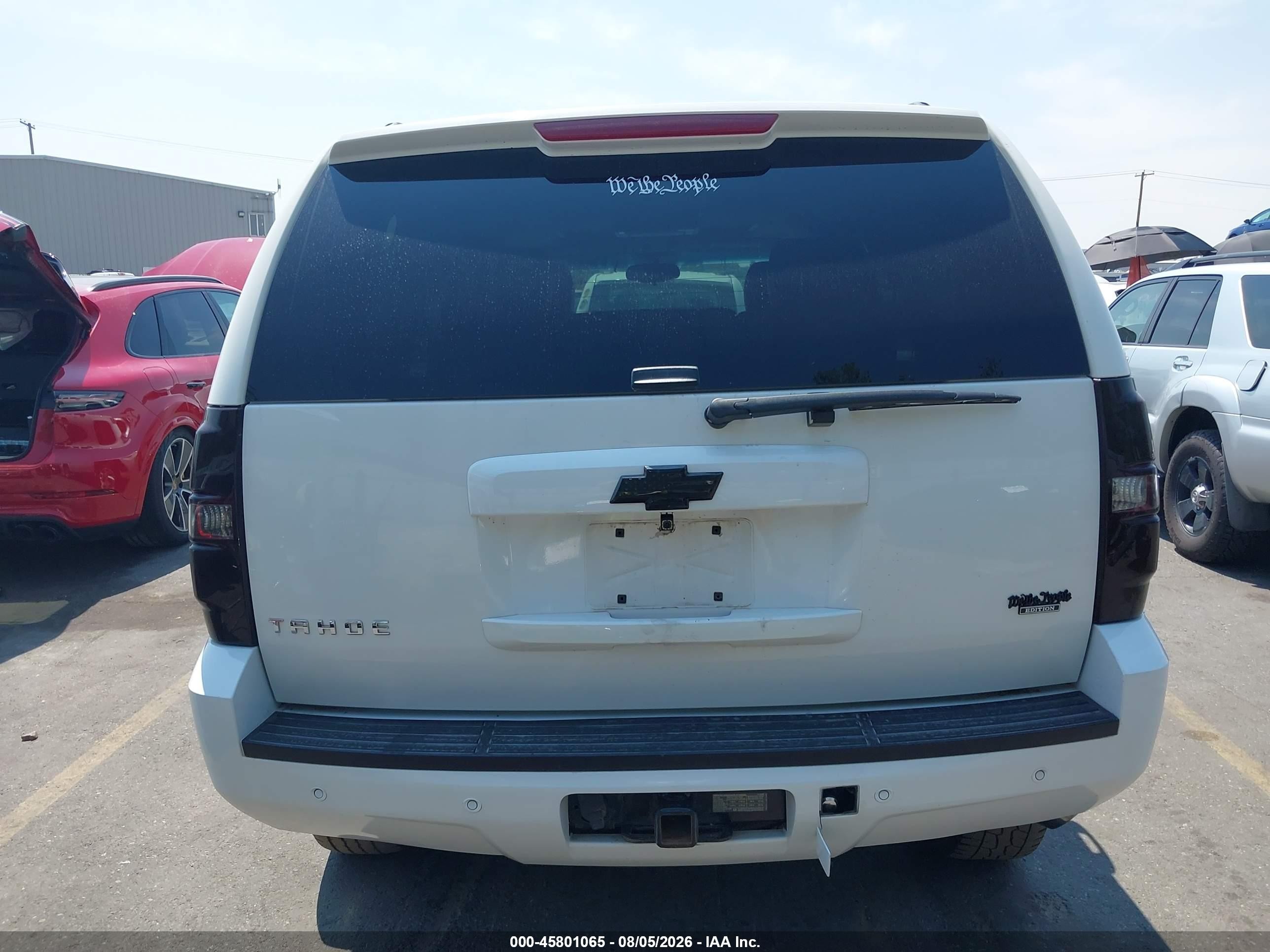 2011 Chevrolet Tahoe Lt White vin: 1GNSKBE04BR296251