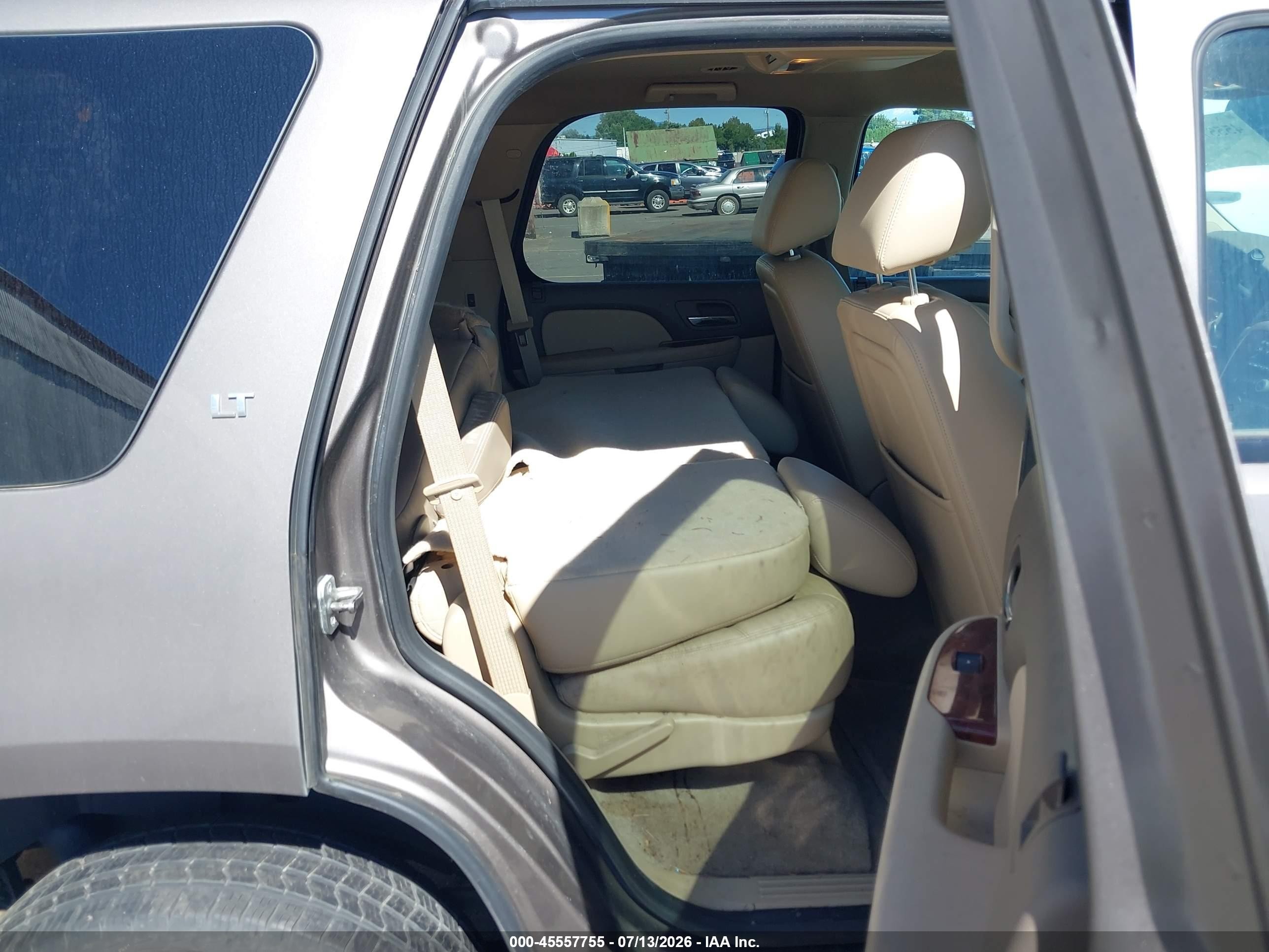 2012 Chevrolet Tahoe Lt Brown vin: 1GNSKBE04CR286997