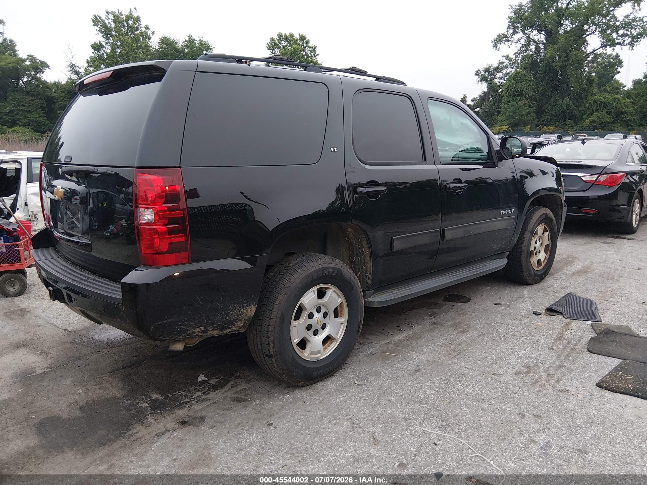 2013 Chevrolet Tahoe Lt Черный vin: 1GNSKBE05DR351289