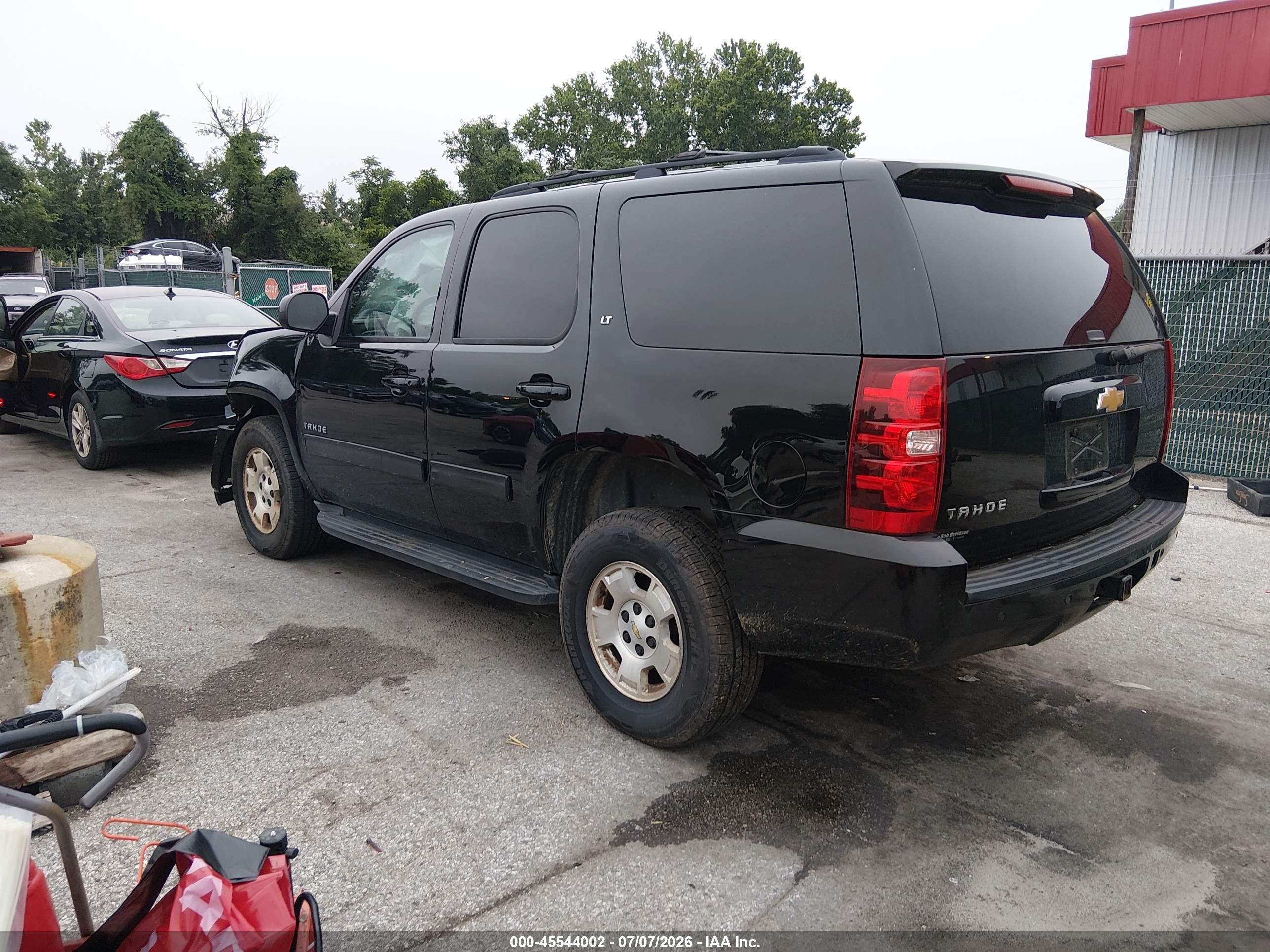 2013 Chevrolet Tahoe Lt Черный vin: 1GNSKBE05DR351289