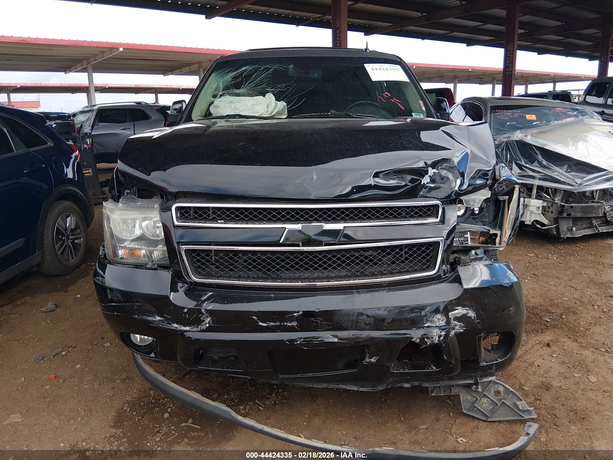 2014 Chevrolet Tahoe Lt Black vin: 1GNSKBE05ER236726