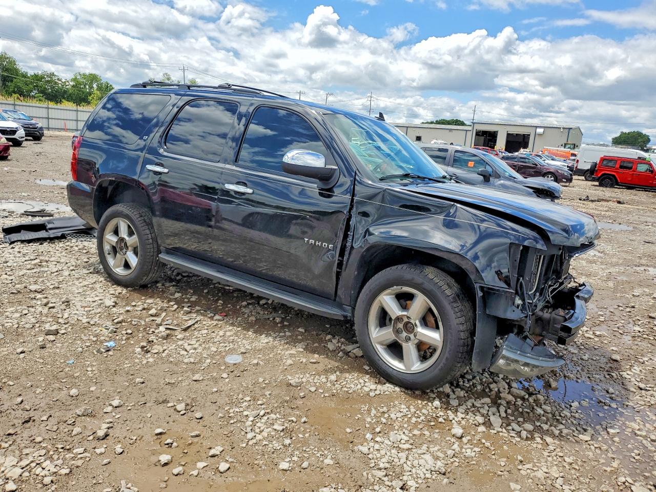 2013 Chevrolet Tahoe K1500 Lt Black vin: 1GNSKBE07DR118417