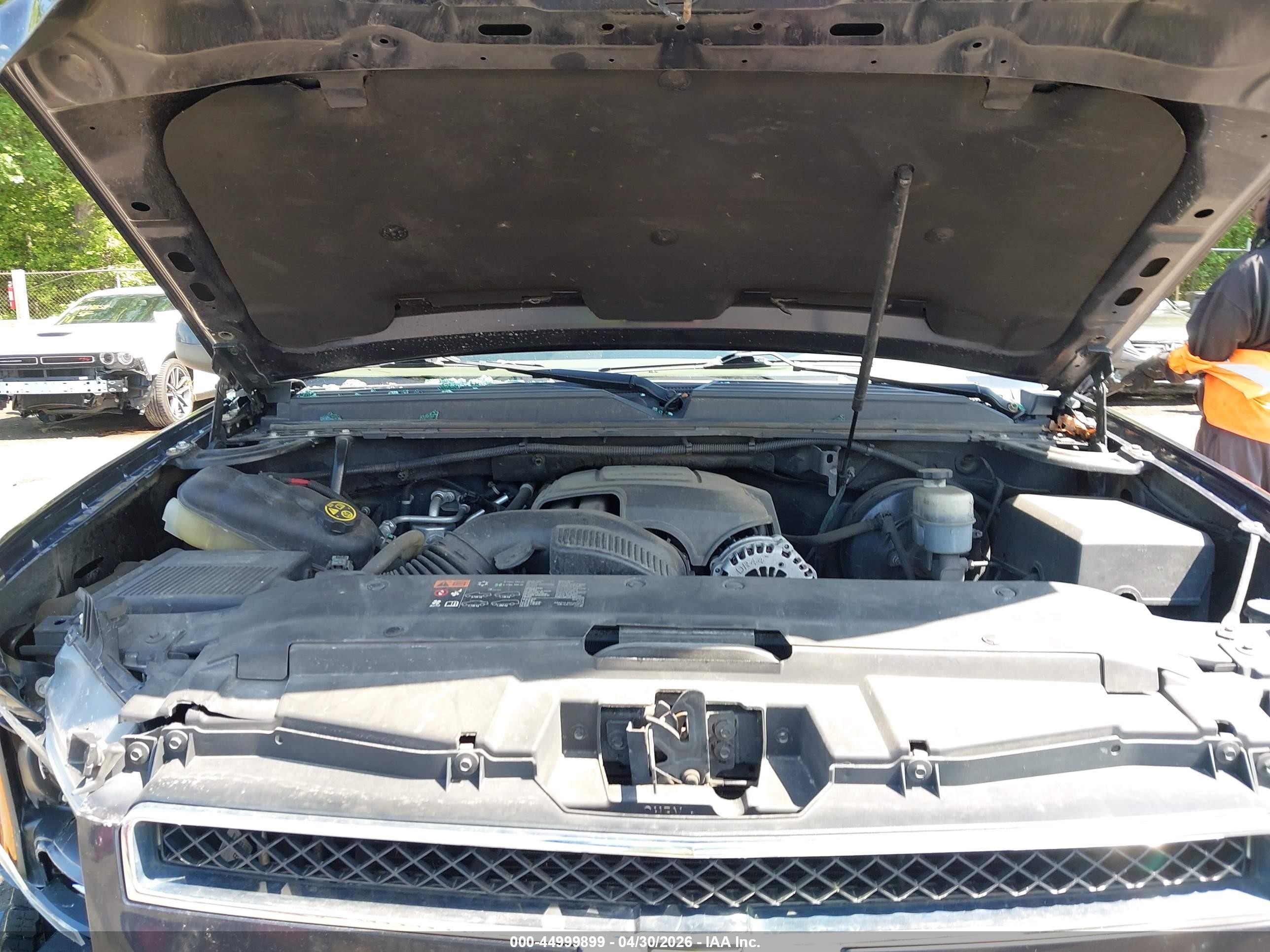 2013 Chevrolet Tahoe Lt Синий vin: 1GNSKBE07DR205668