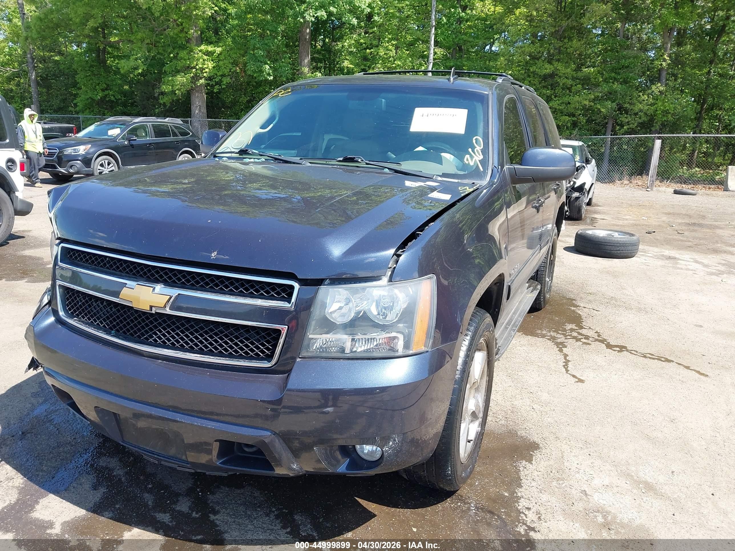 2013 Chevrolet Tahoe Lt Синий vin: 1GNSKBE07DR205668