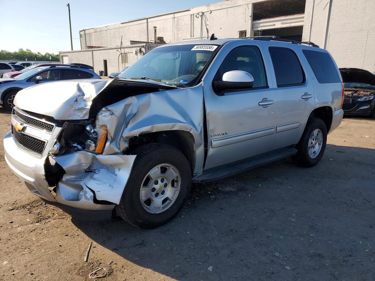 2013 Chevrolet Tahoe K1500 Lt Silver vin: 1GNSKBE07DR249797