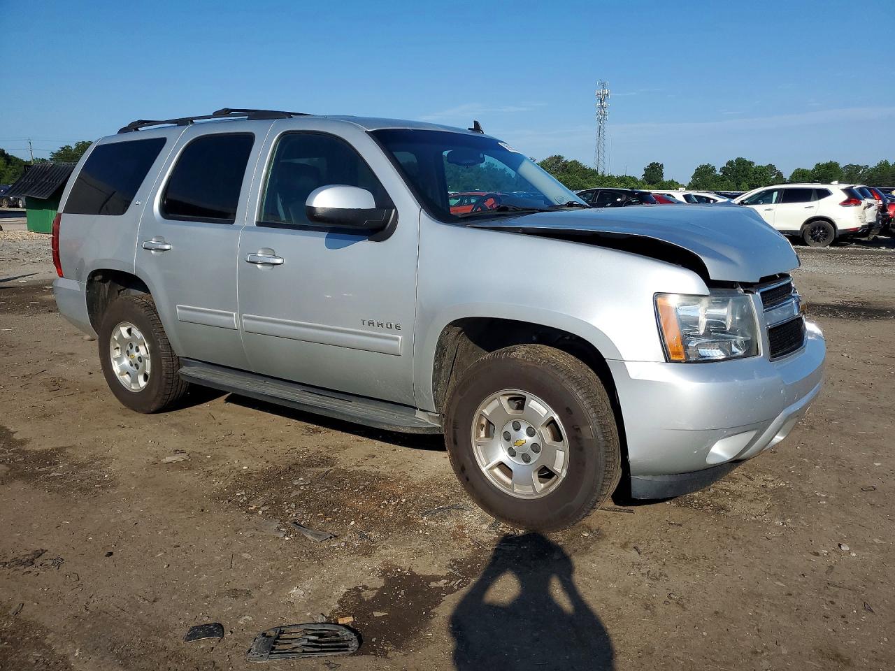2013 Chevrolet Tahoe K1500 Lt Silver vin: 1GNSKBE07DR249797