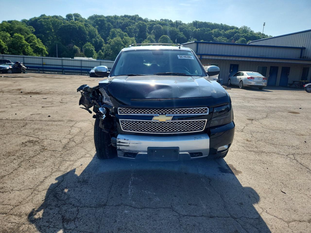 2013 Chevrolet Tahoe K1500 Lt Black vin: 1GNSKBE07DR358566
